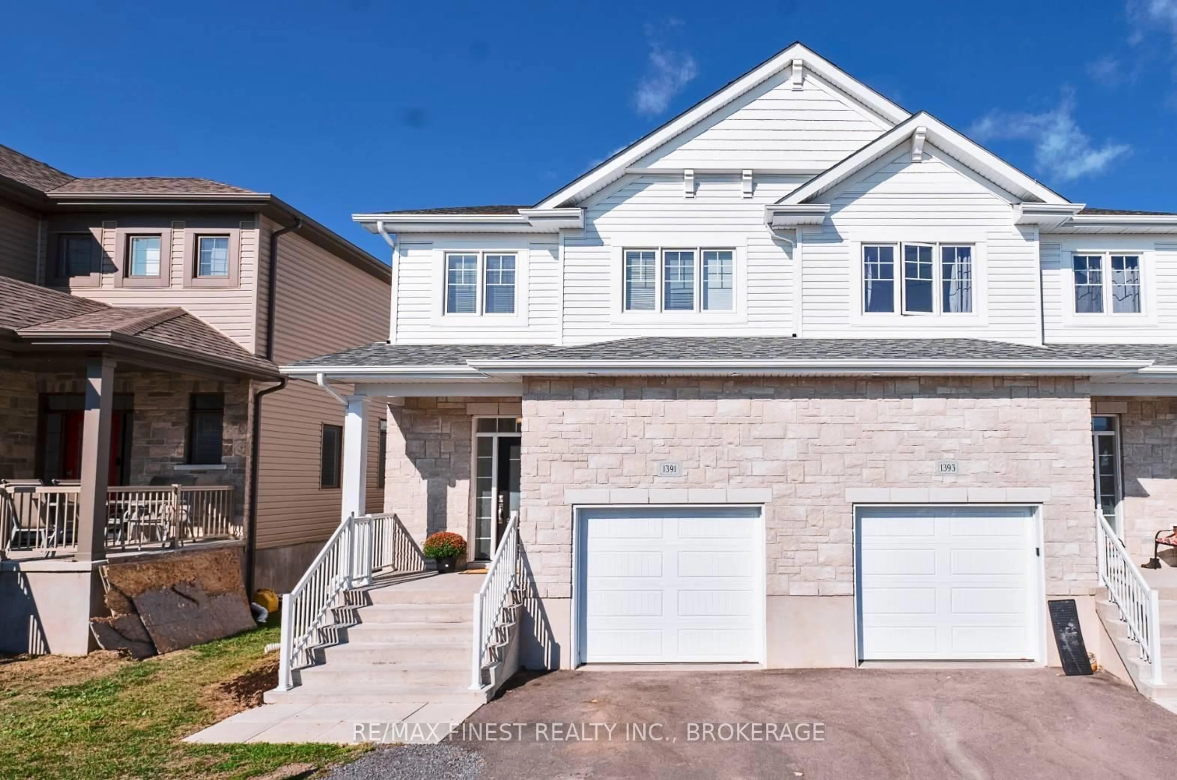 Home with vinyl exterior material, street for 1391 ANDERSEN Dr, Kingston Ontario K7P 0P5