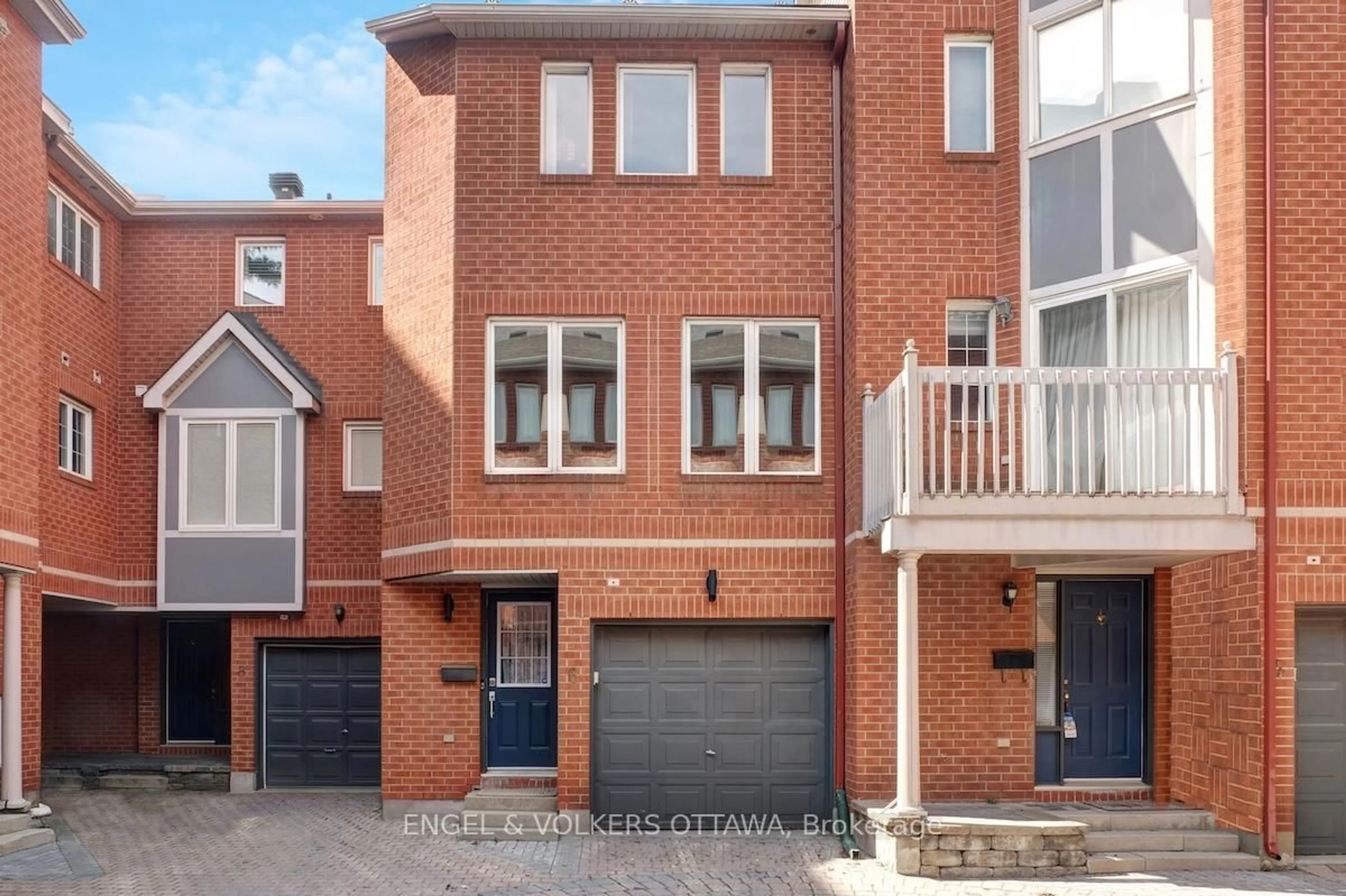 Home with brick exterior material, street for 6 Stockport Private, Ottawa Ontario K2P 2J3