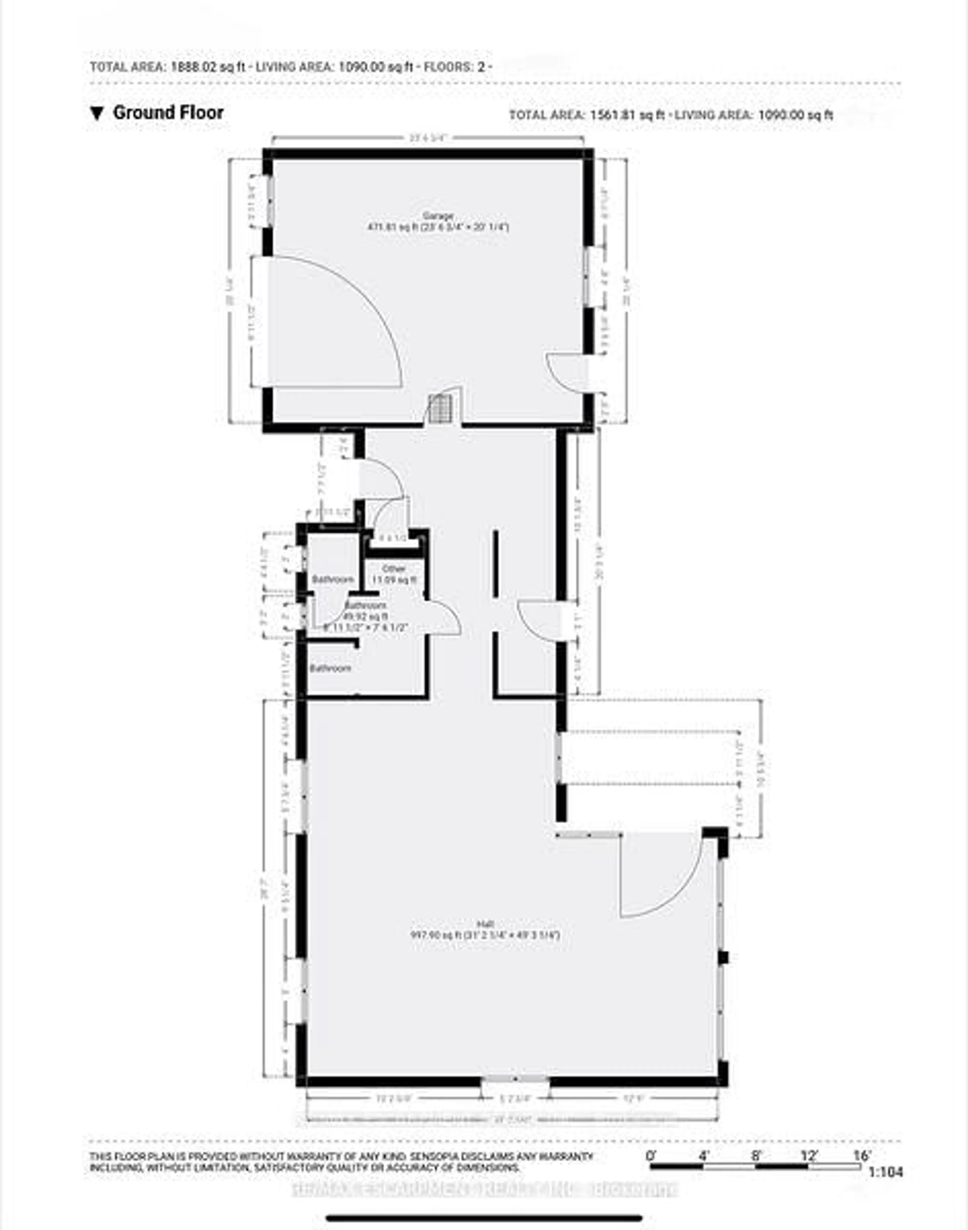 Floor plan for 21 Villella Rd, Haldimand Ontario N0A 1K0