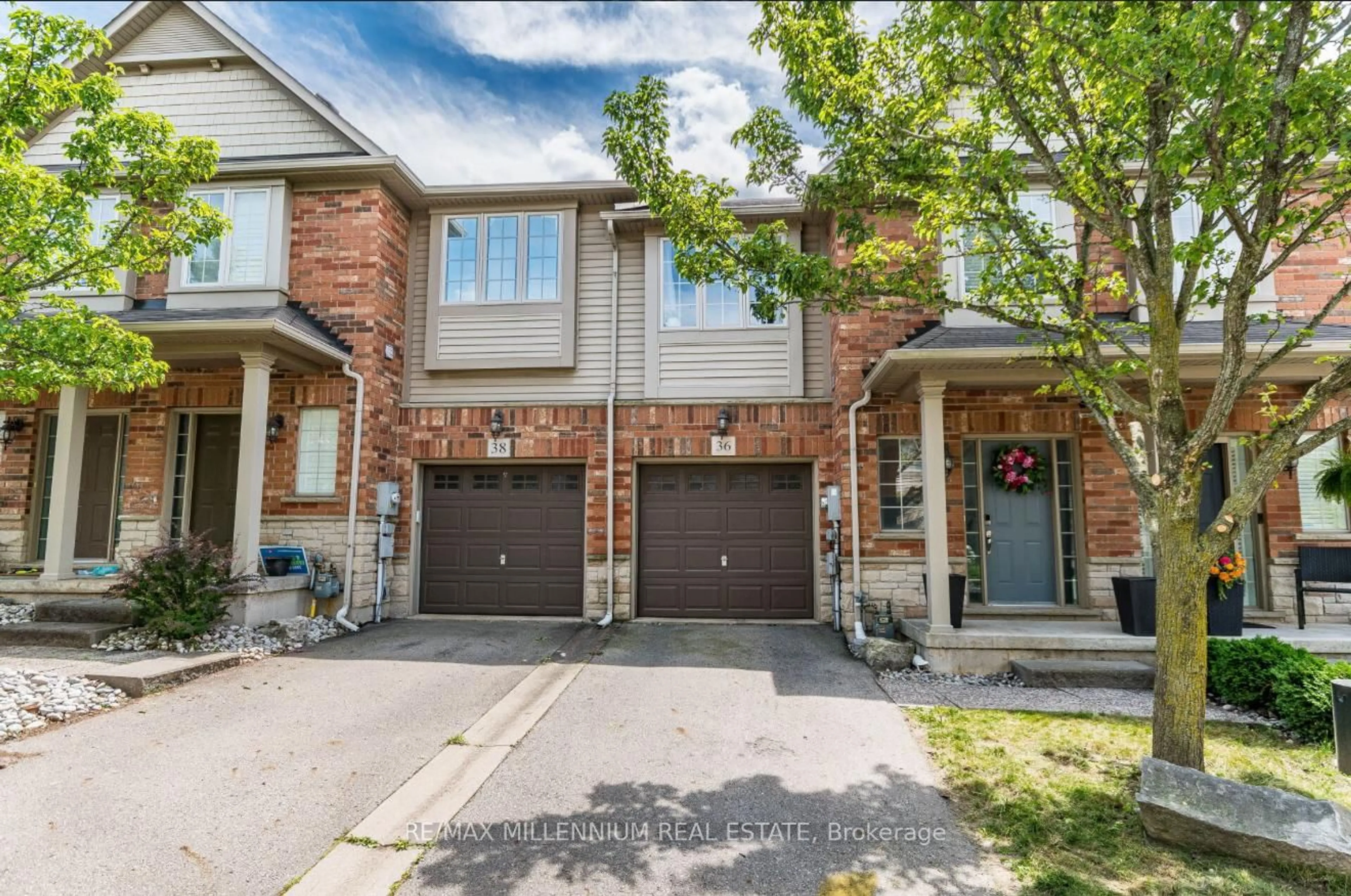 Home with brick exterior material, street for 36 Myers Lane, Hamilton Ontario L9G 0A5
