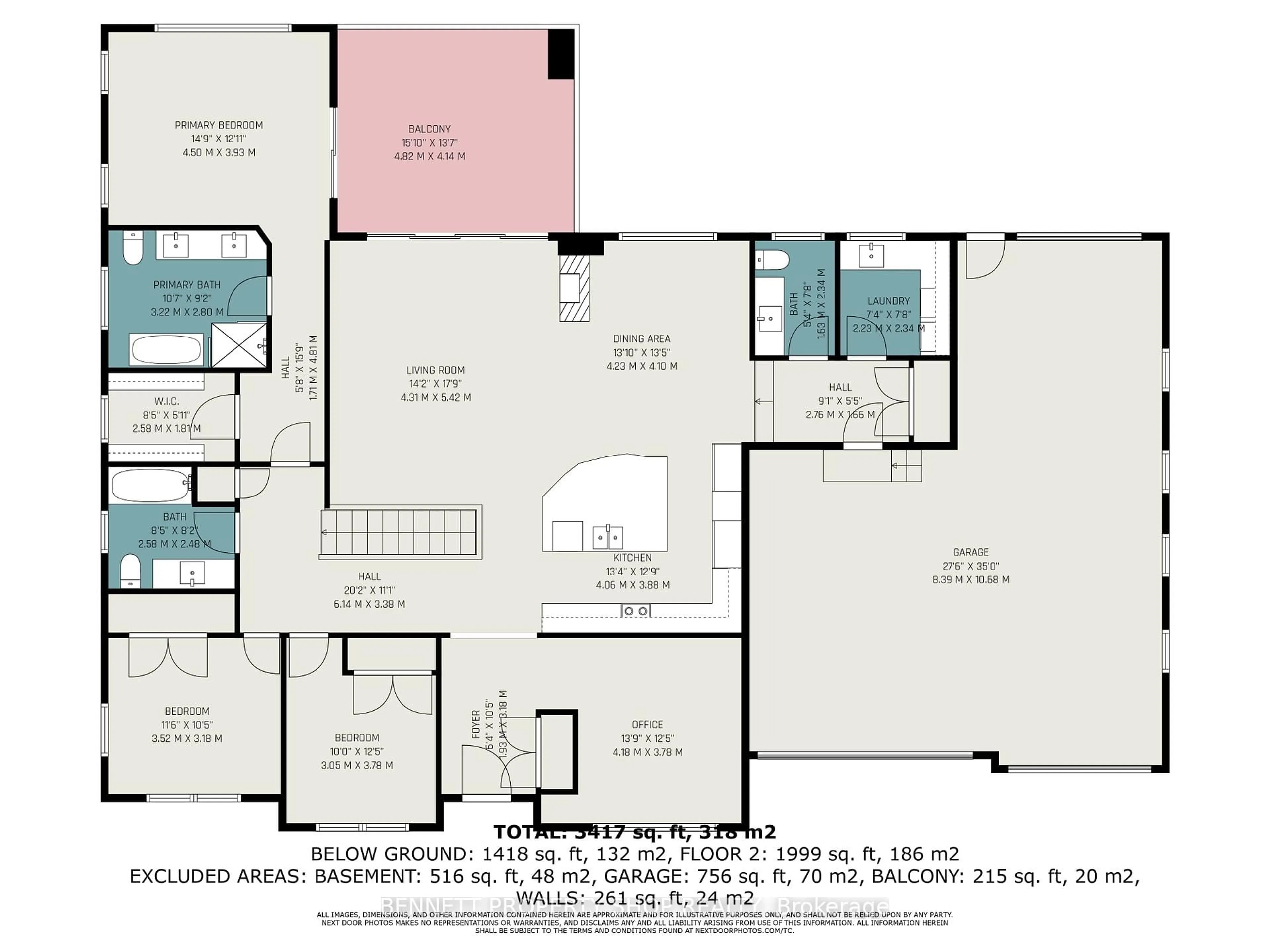 Floor plan for 396 Shoreway Dr, Greely Ontario K4P 0G2