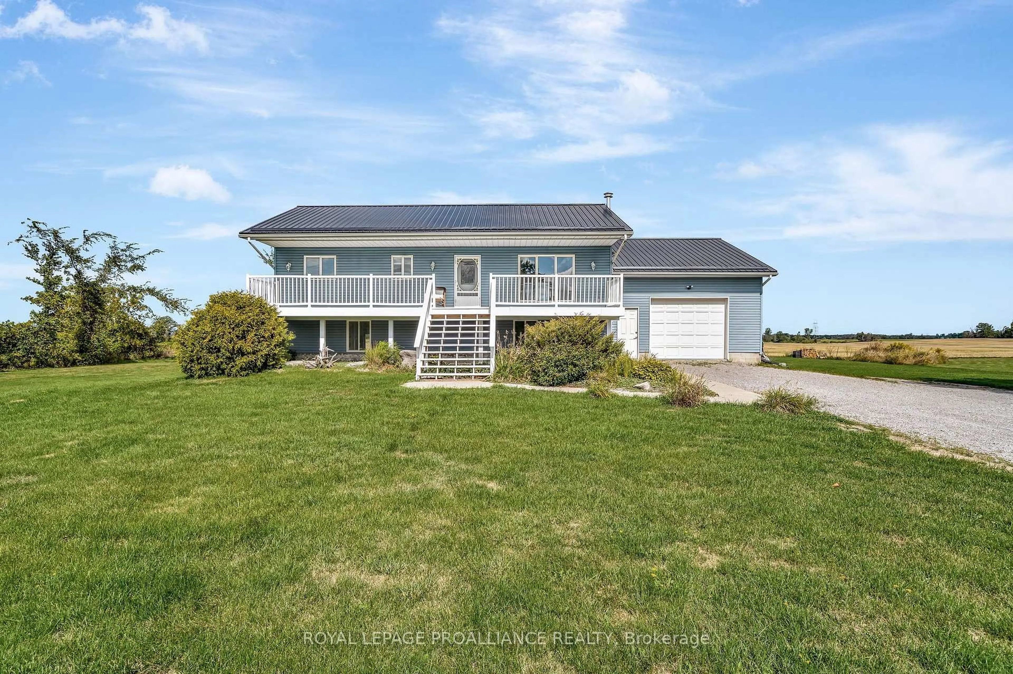Home with vinyl exterior material, water/lake/river/ocean view for 371 Demorest Rd, Stirling Ontario K0K 3E0