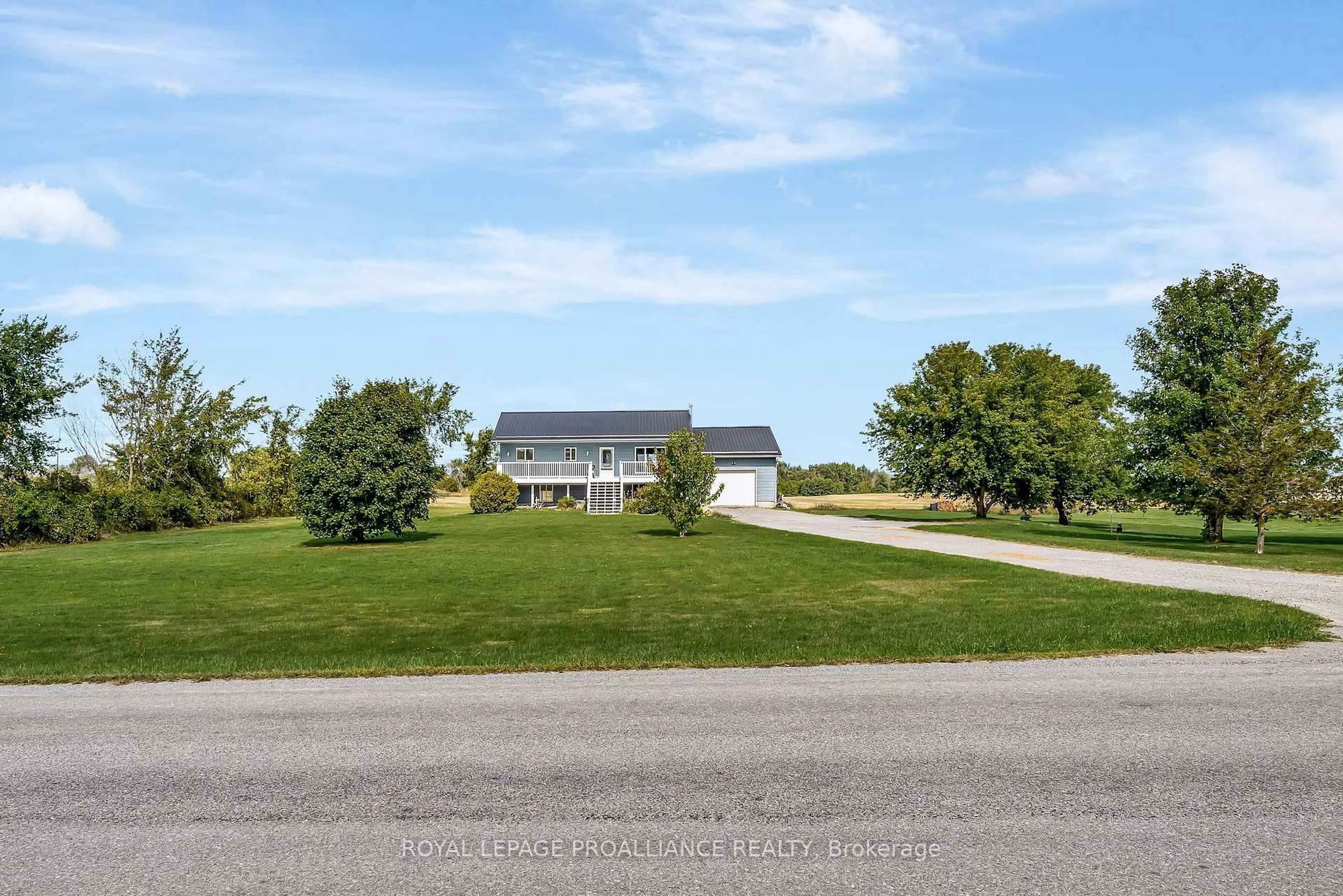 A pic from outside/outdoor area/front of a property/back of a property/a pic from drone, water/lake/river/ocean view for 371 Demorest Rd, Stirling Ontario K0K 3E0