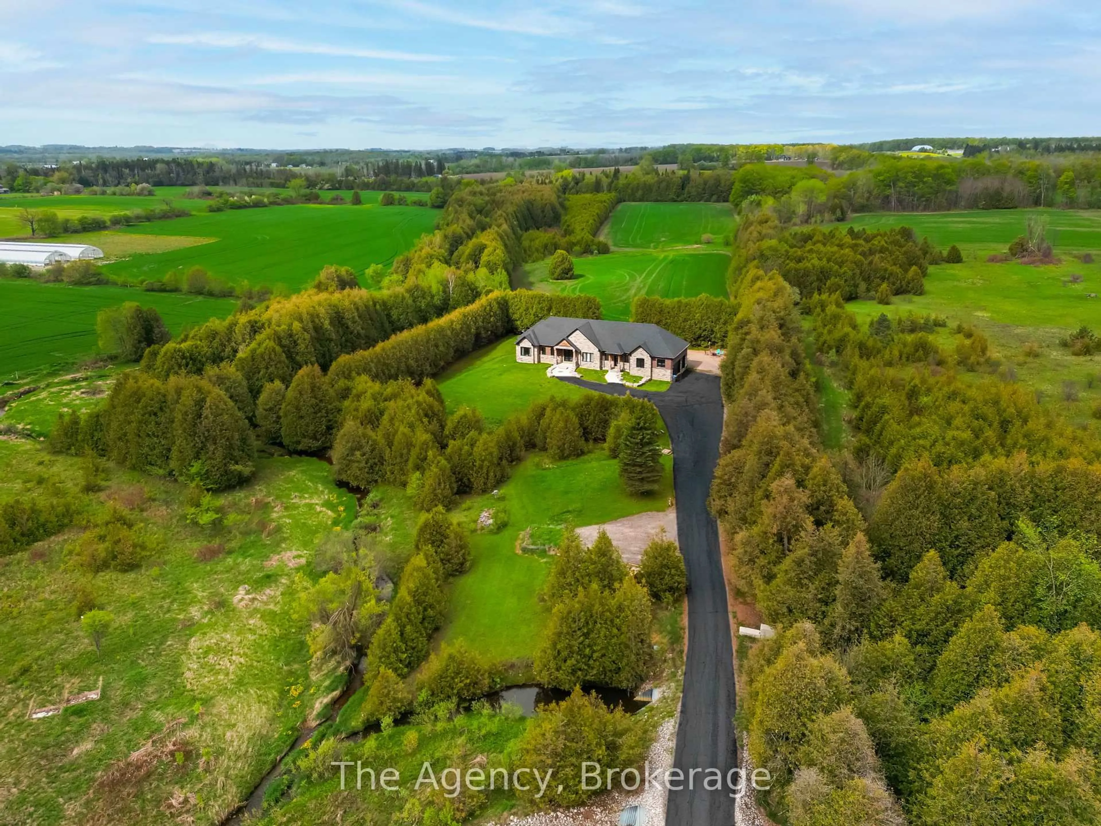 A pic from outside/outdoor area/front of a property/back of a property/a pic from drone, forest/trees view for 634060 Highway 10 Highway, Mono Ontario L9W 5P4