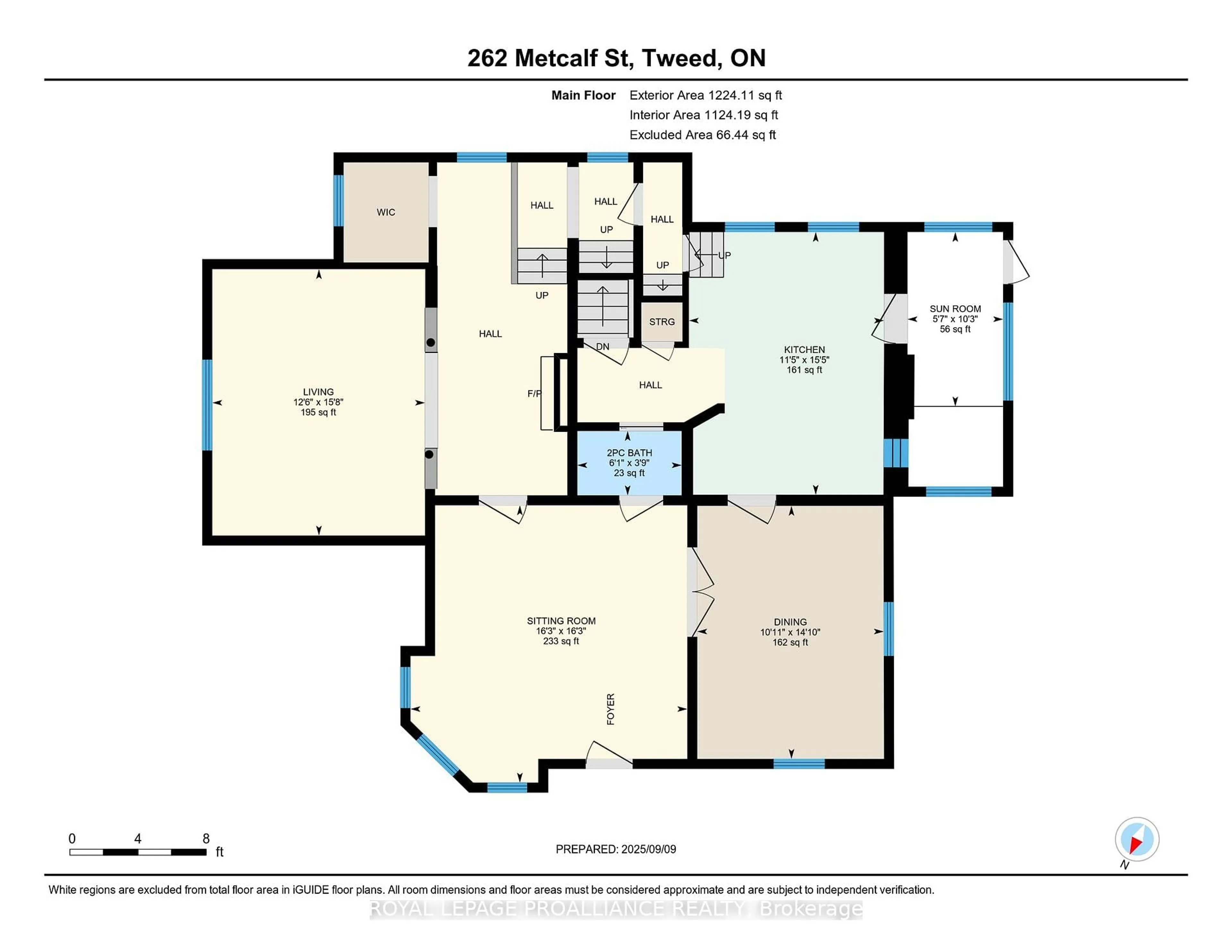 Floor plan for 262 Metcalf St, Tweed Ontario K0K 3J0