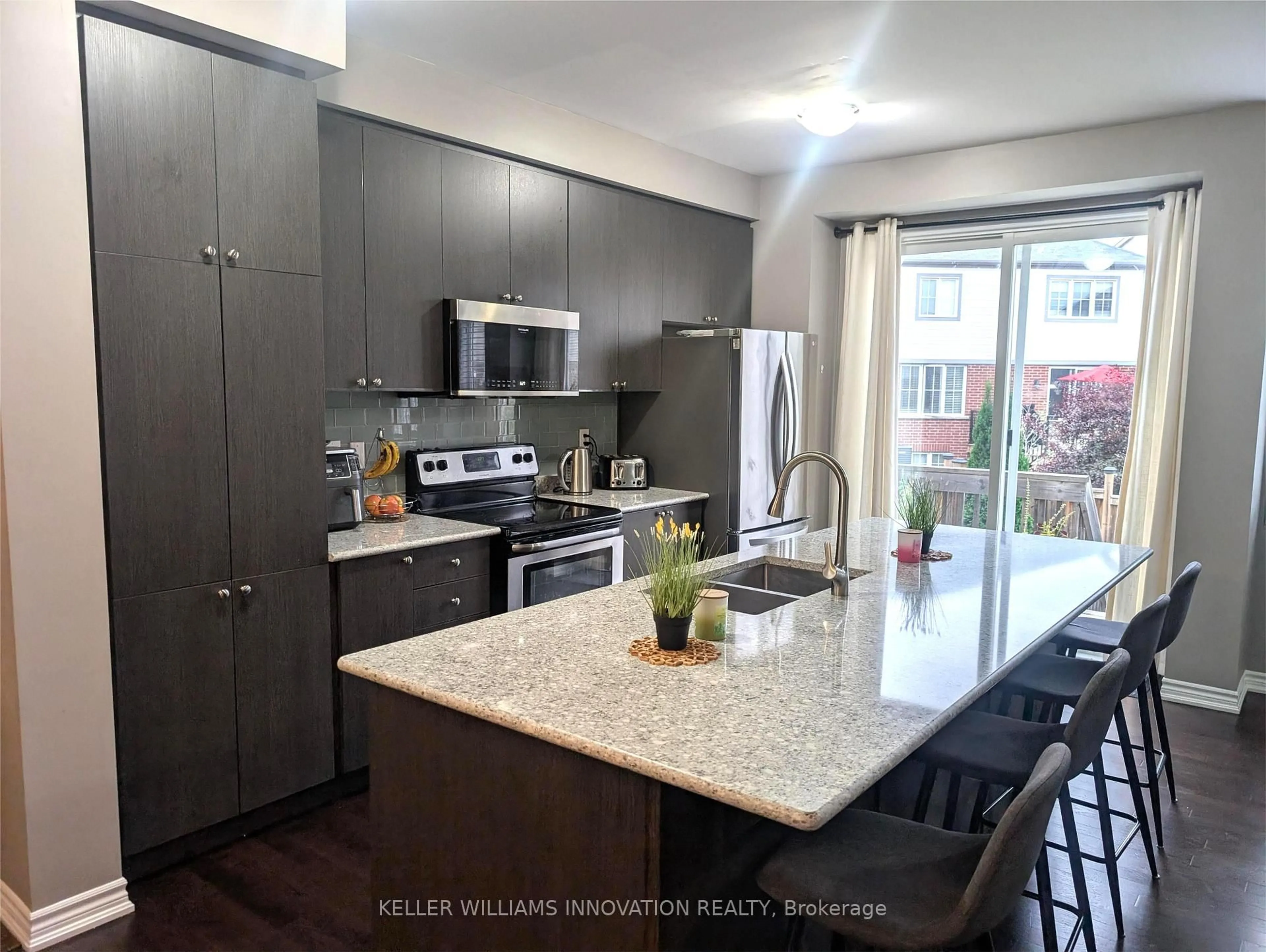 Open concept kitchen, unknown for 44 Postmaster Dr, Kitchener Ontario N2R 0J2
