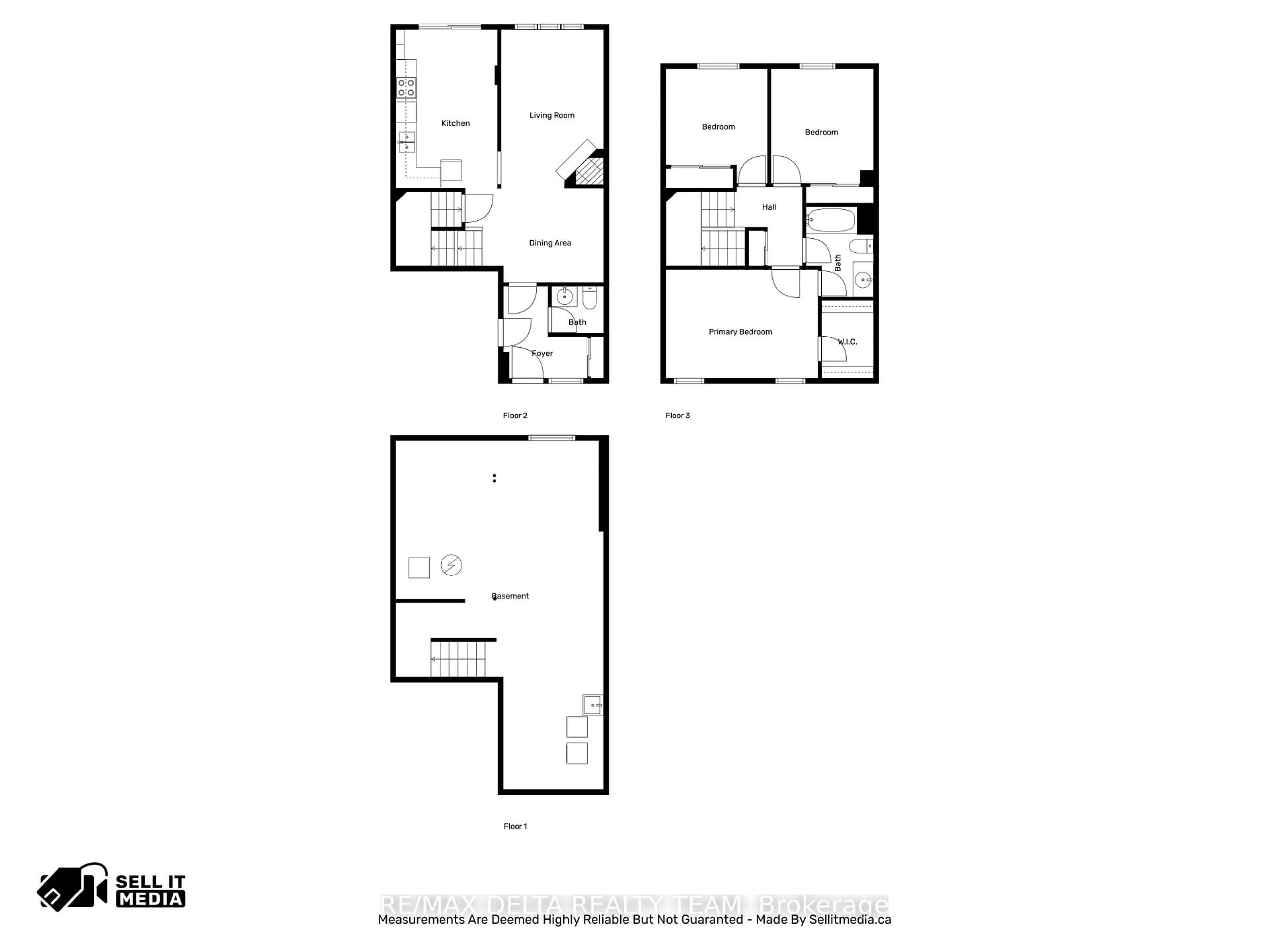 Floor plan for 1969 SUNLAND Dr, Ottawa Ontario K4A 3T1