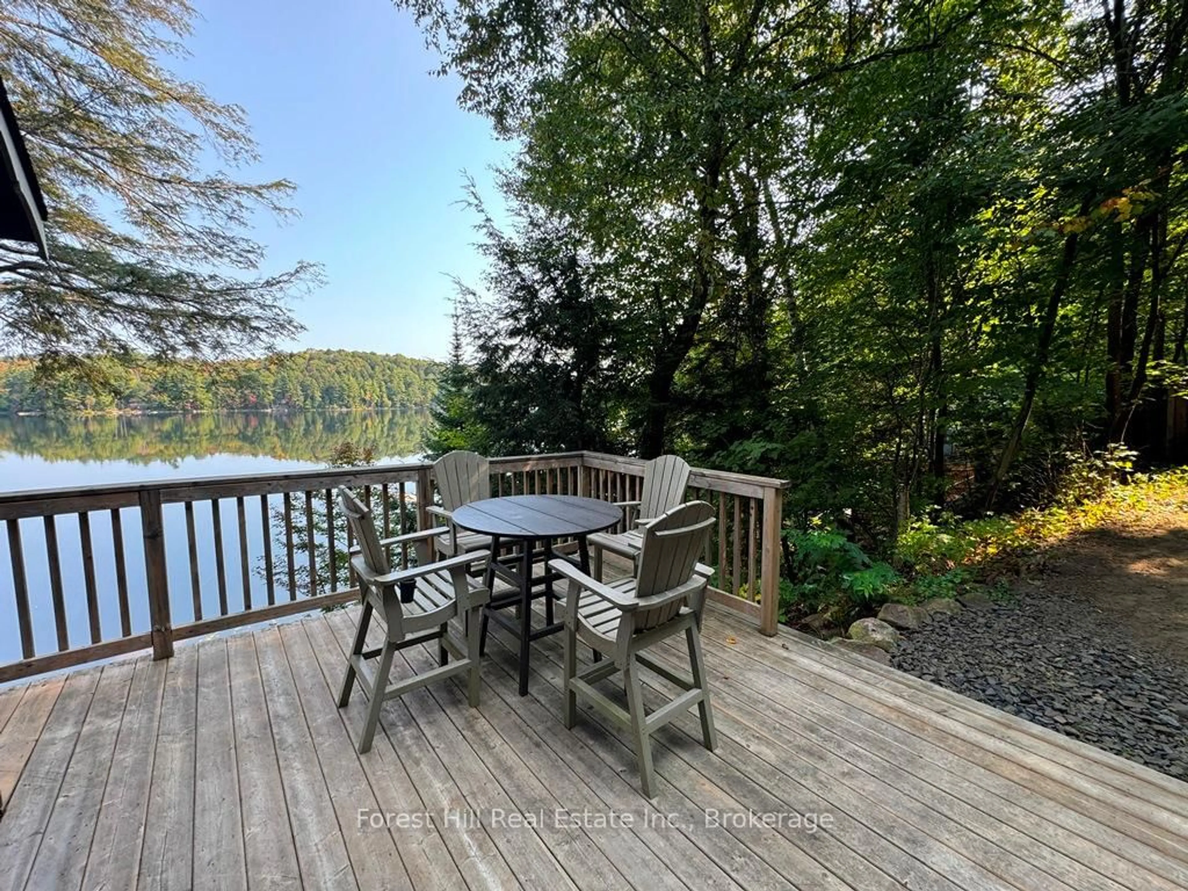 Patio, water/lake/river/ocean view for 1023 Twilight Close Lane, Algonquin Highlands Ontario P0A 1E0