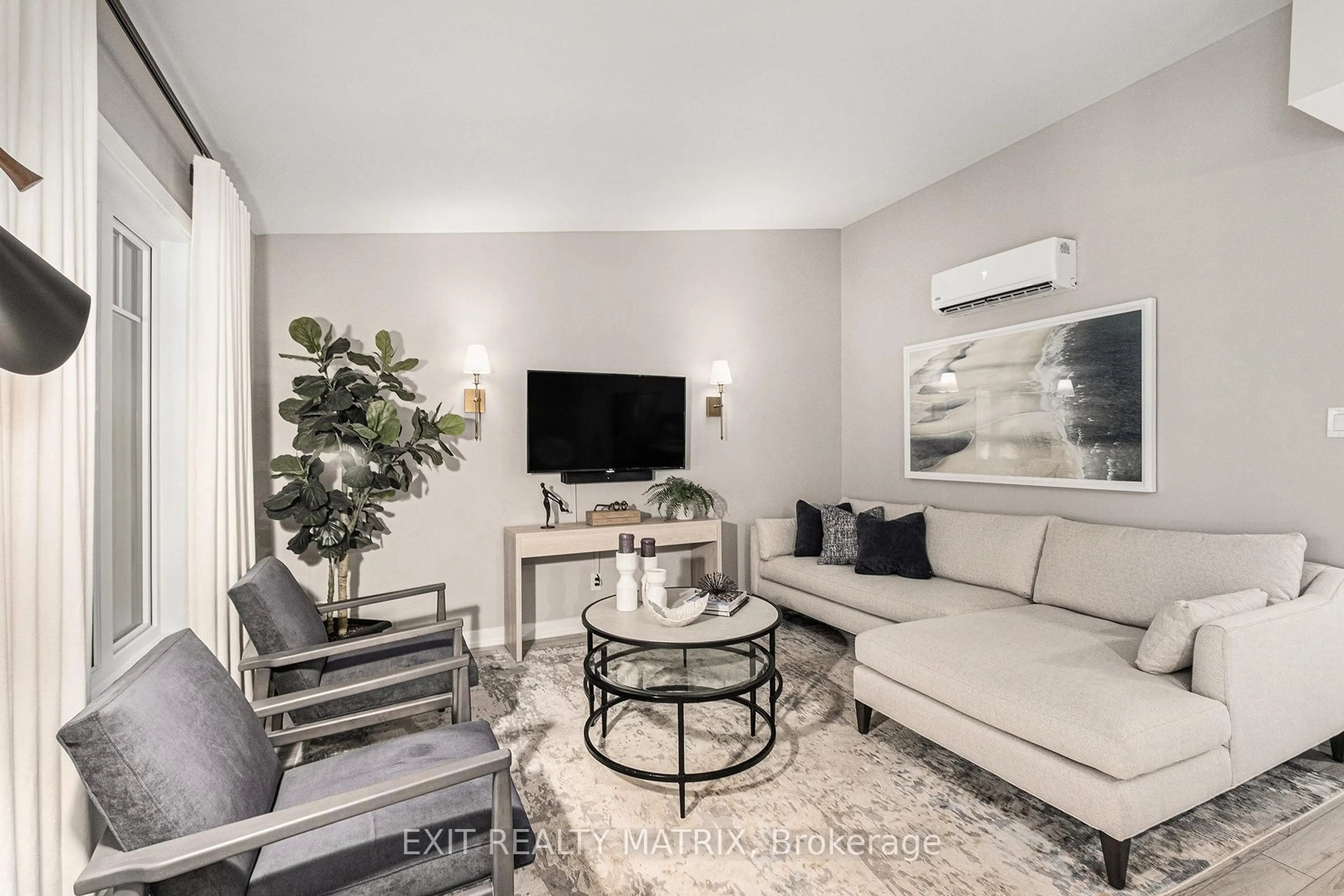 Living room with furniture, unknown for 83 St Moritz Terr #210, Russell Ontario K0A 1W0