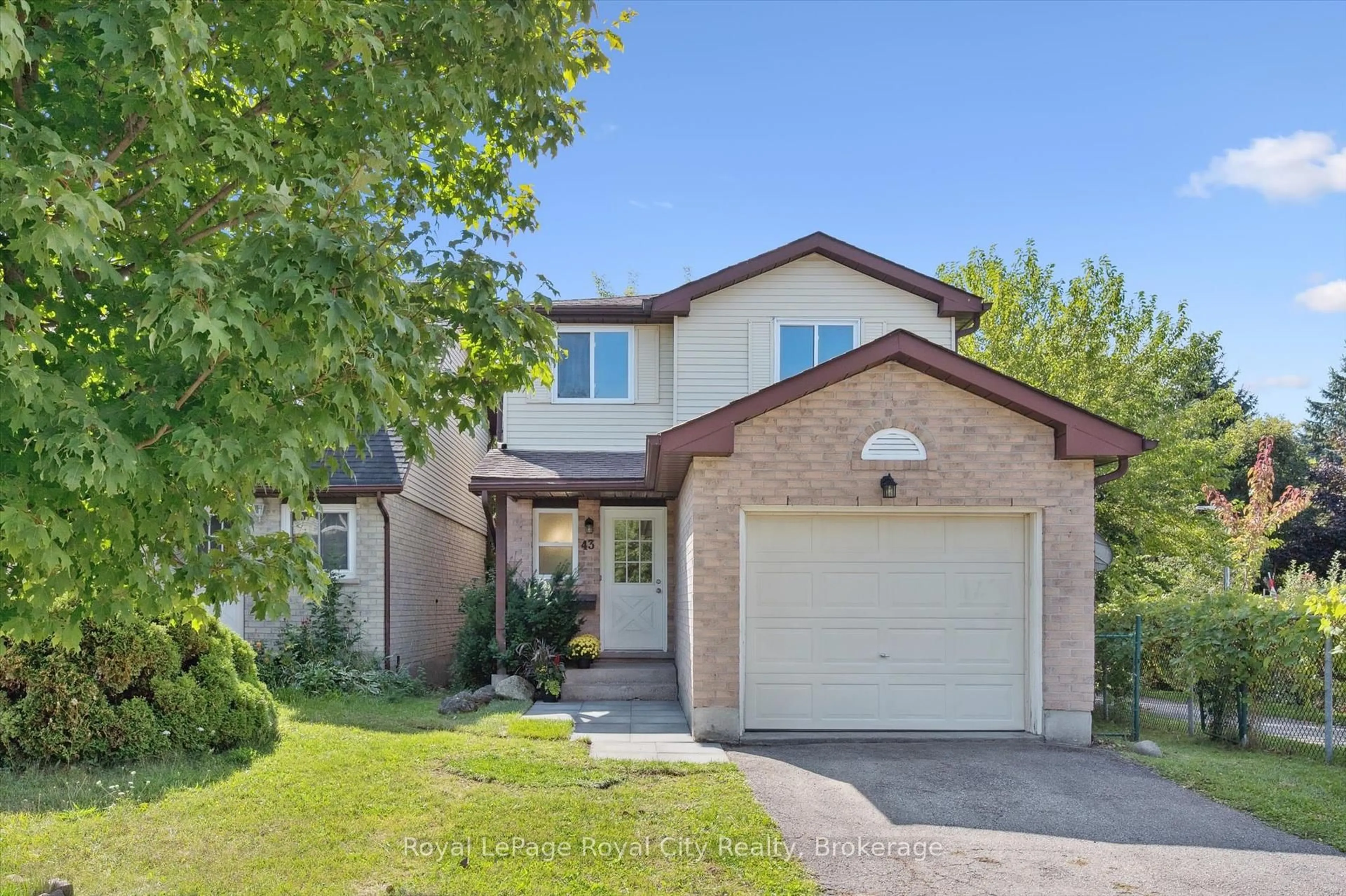 Home with brick exterior material, street for 43 Koch Dr, Guelph Ontario N1G 4G6