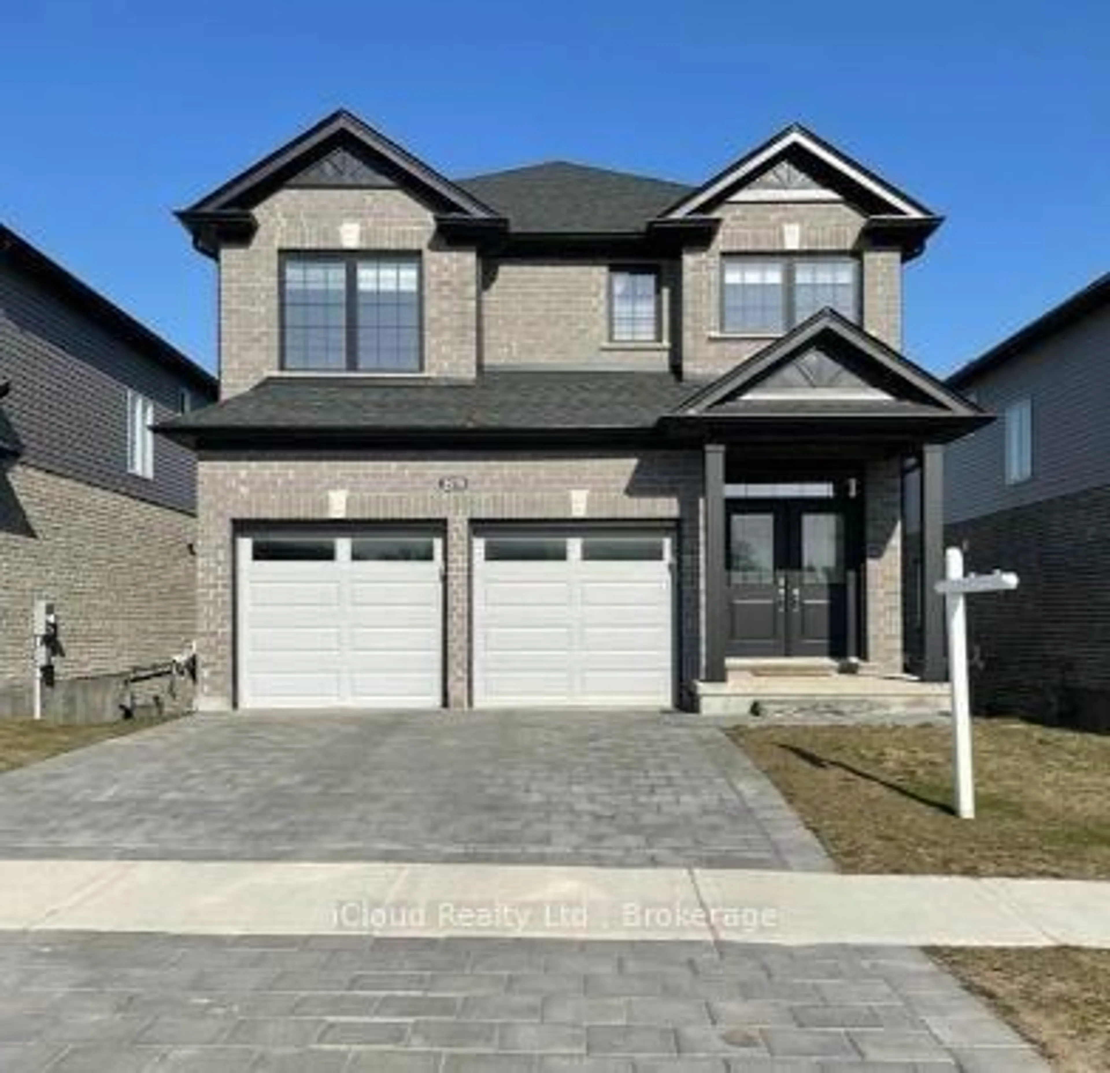 Home with brick exterior material, street for 2579 Sheffield Blvd #21, London South Ontario N6M 0G4