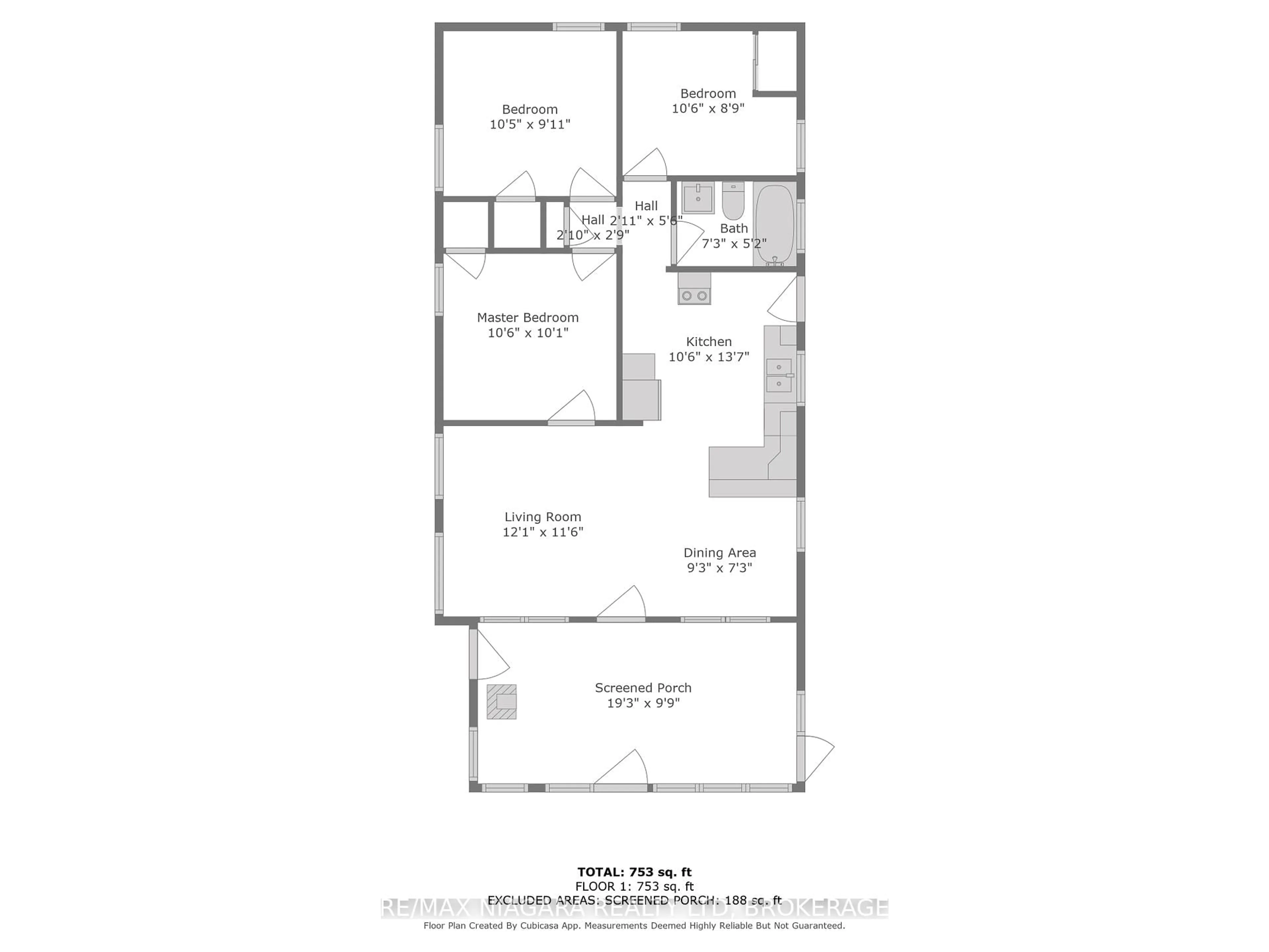 Floor plan for 11161 Churchill Ave, Wainfleet Ontario L0S 1V0