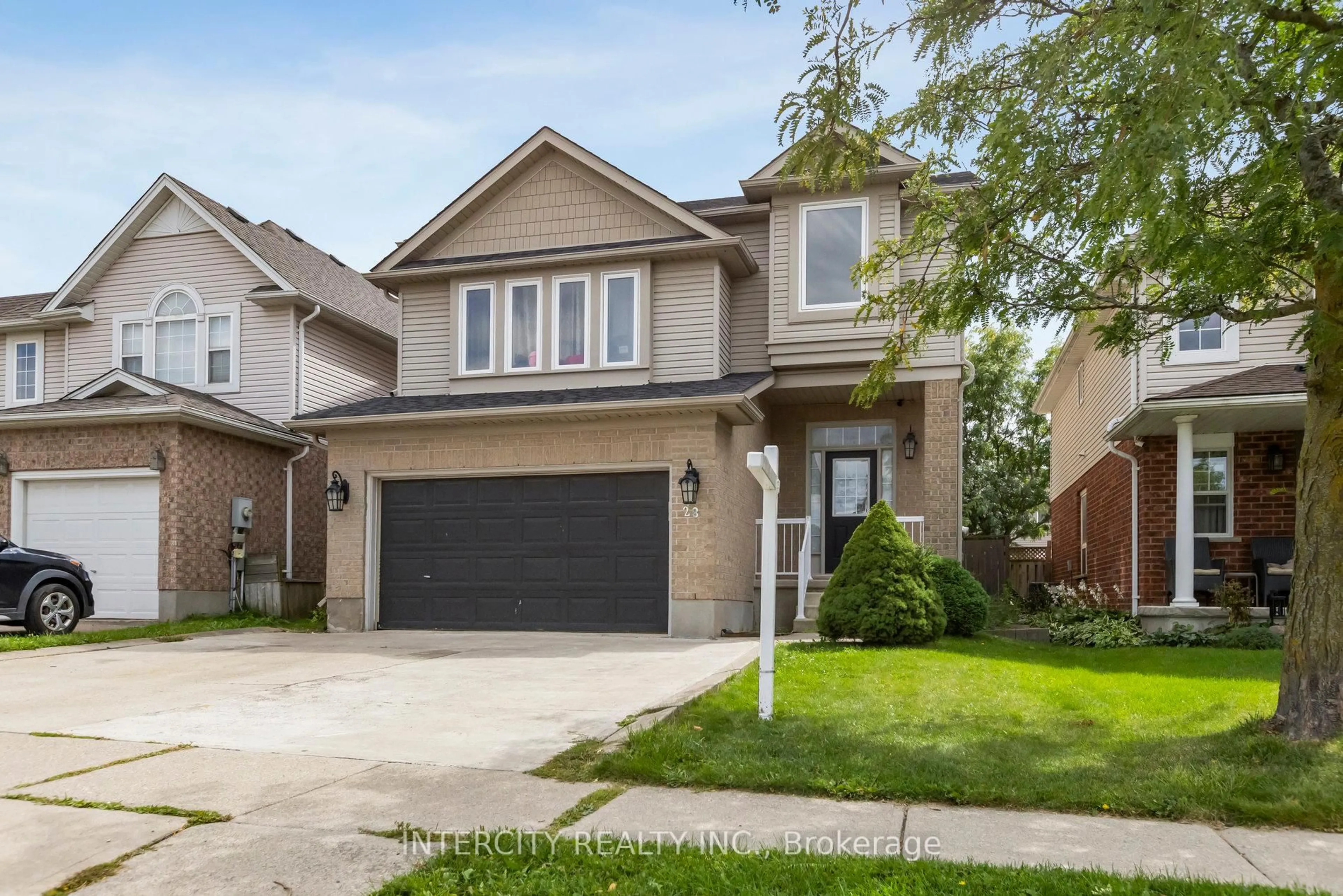 Home with brick exterior material, street for 28 Vivian Baulk St, Cambridge Ontario N3H 5R1