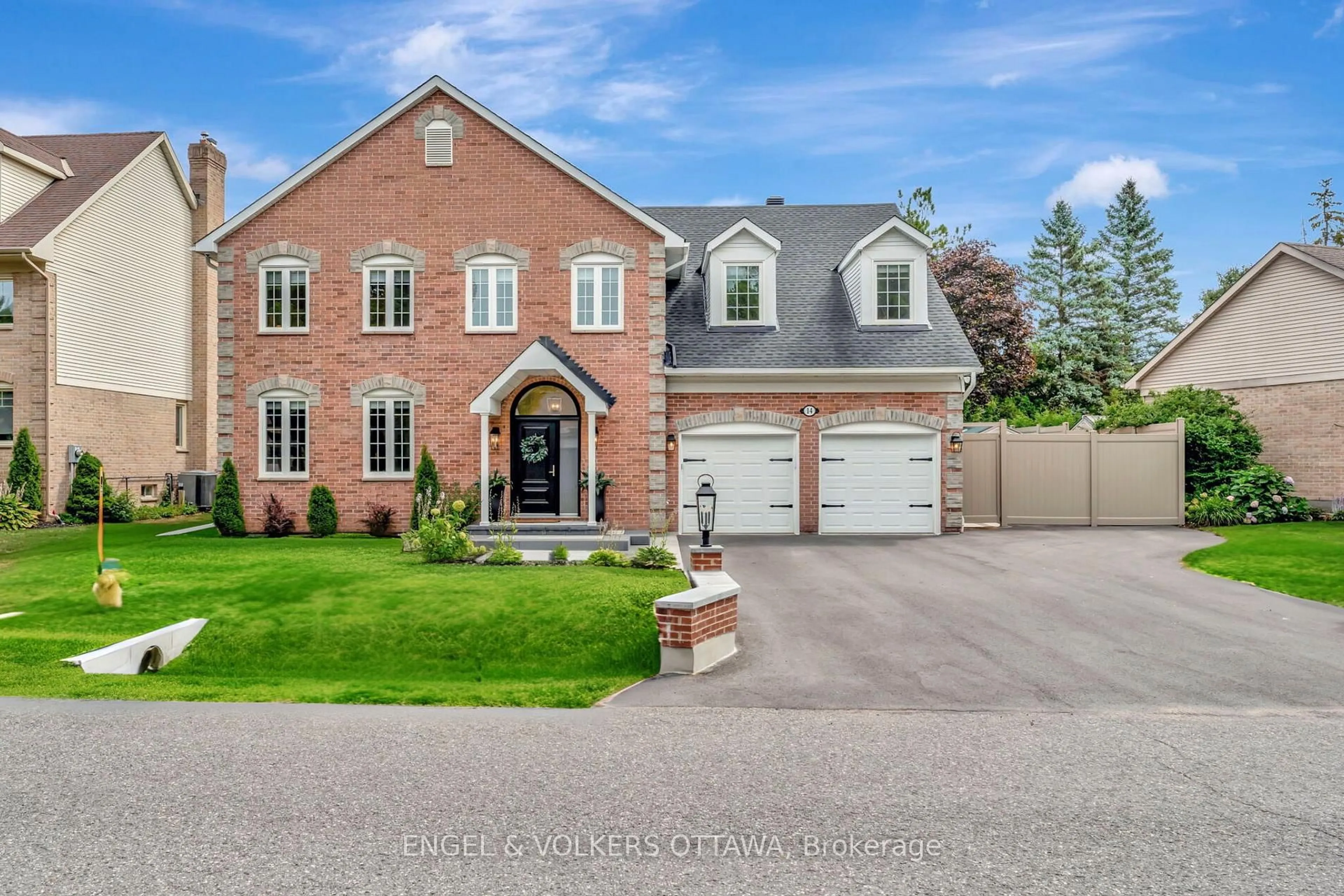 Home with brick exterior material, street for 14 Belton Ave, Stittsville Ontario K2S 1G7
