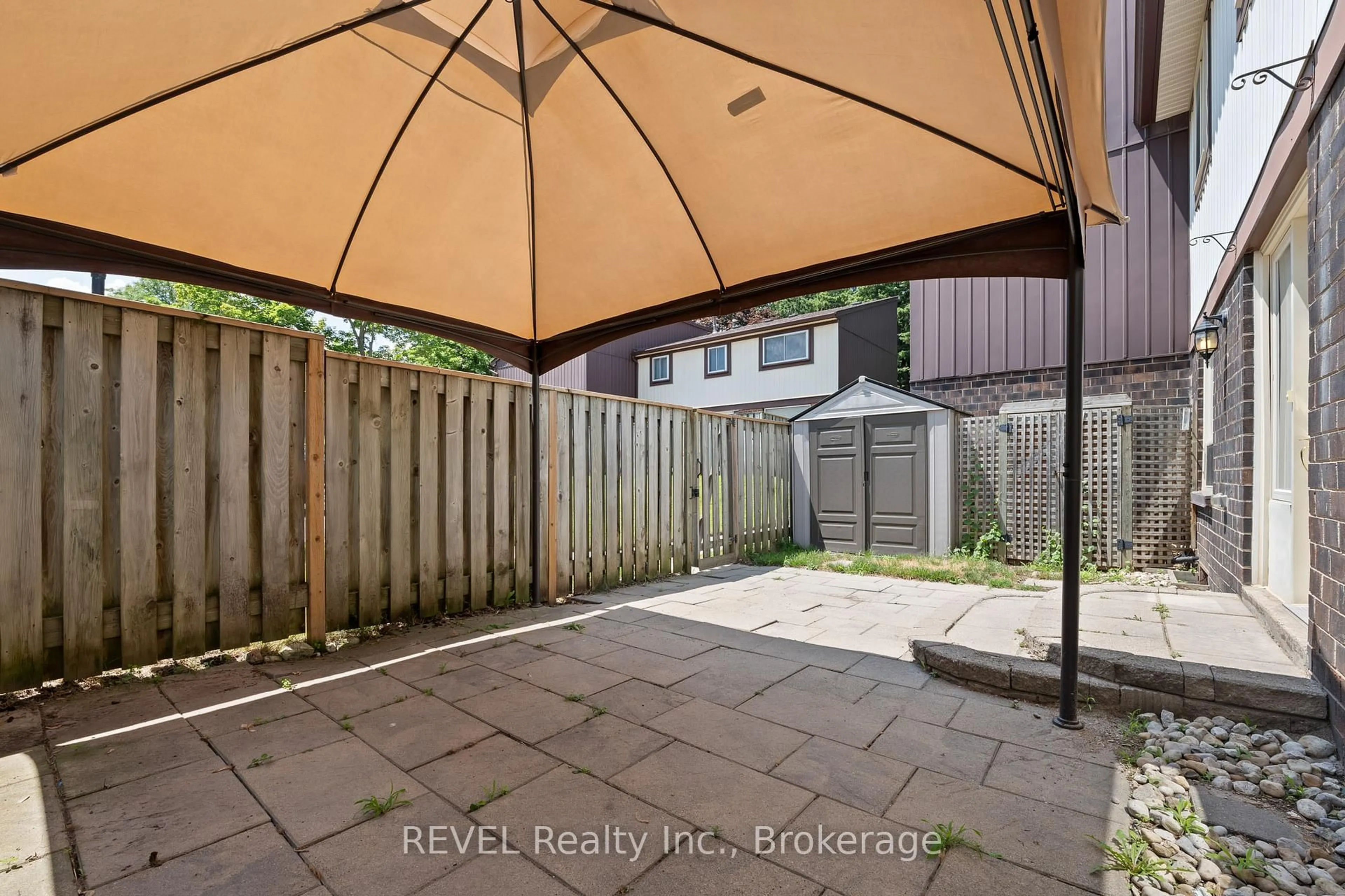 Patio, street for 45 Marksam Rd #109, Guelph Ontario N1H 6Y9