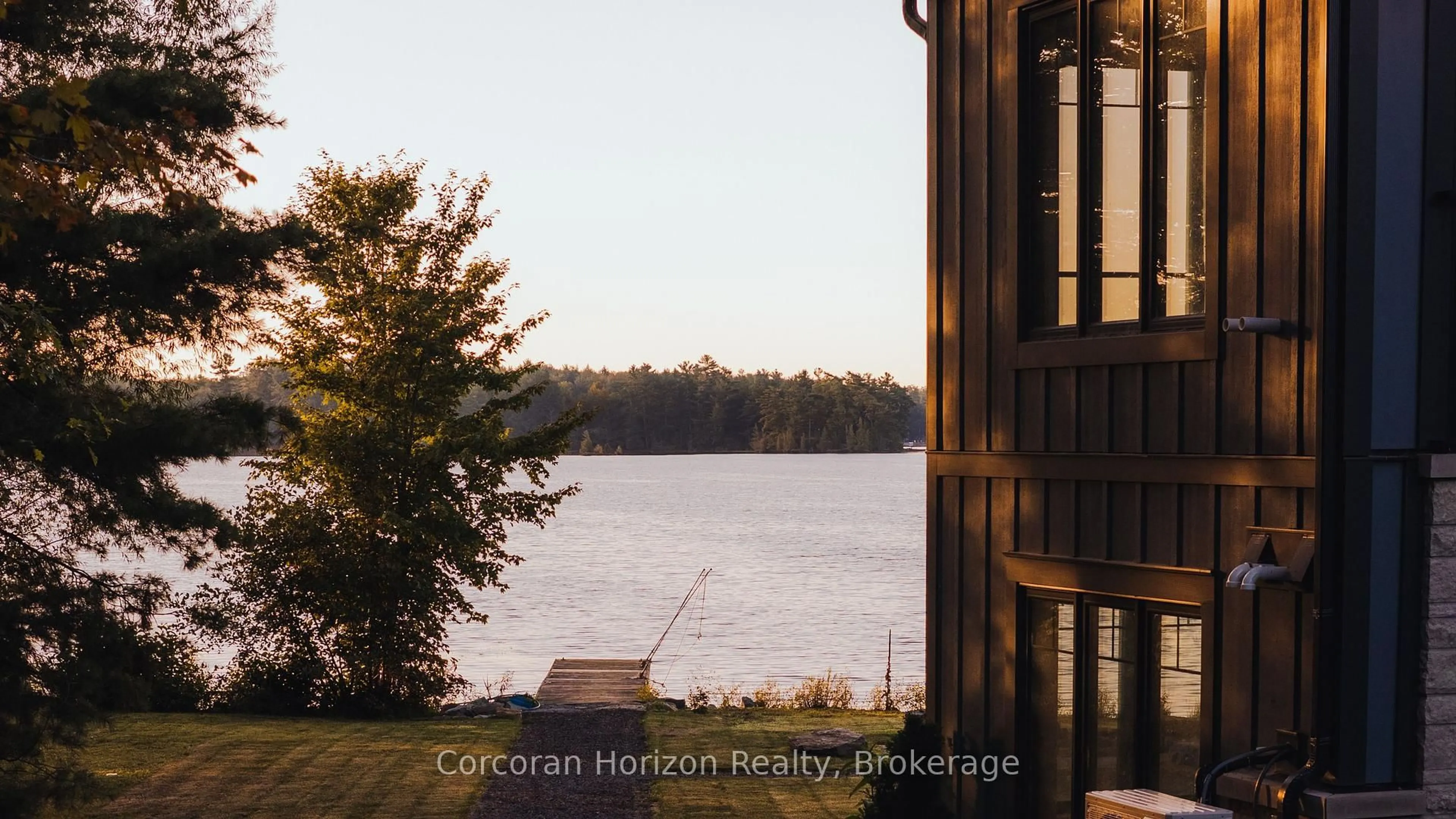 Patio, water/lake/river/ocean view for 411 Corrievale Rd, Georgian Bay Ontario L0K 1S0