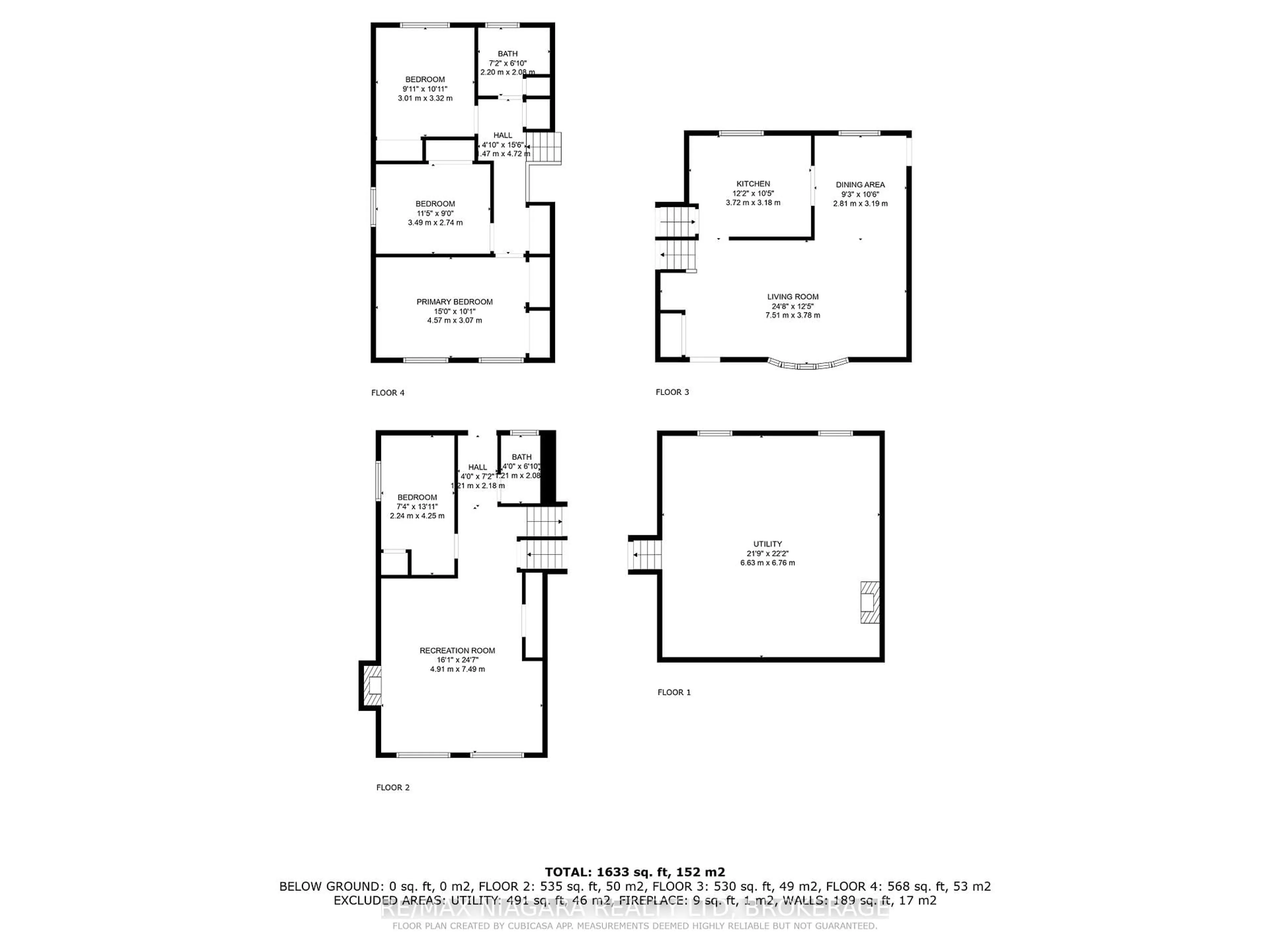 Floor plan for 485 LEONARD Ave, Welland Ontario L3C 3A6