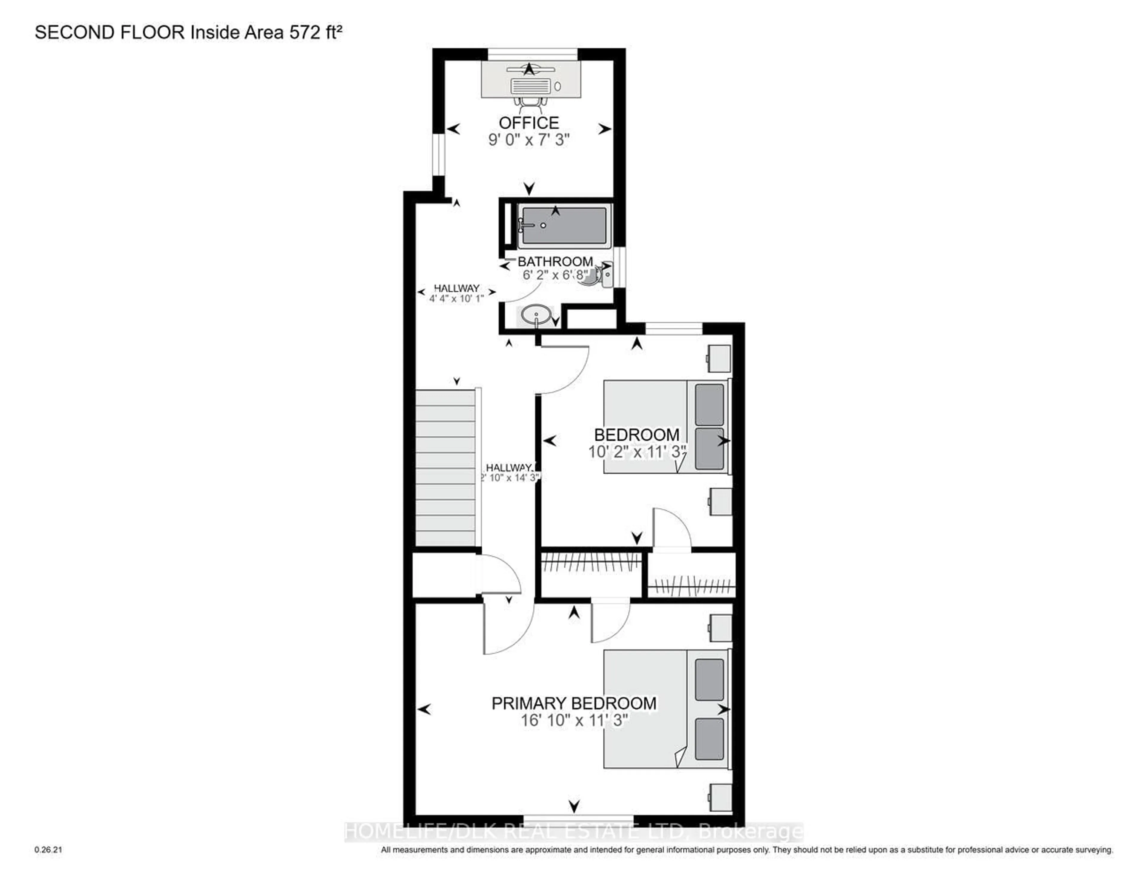 Floor plan for 182 Pearl St, Brockville Ontario K6V 4C8