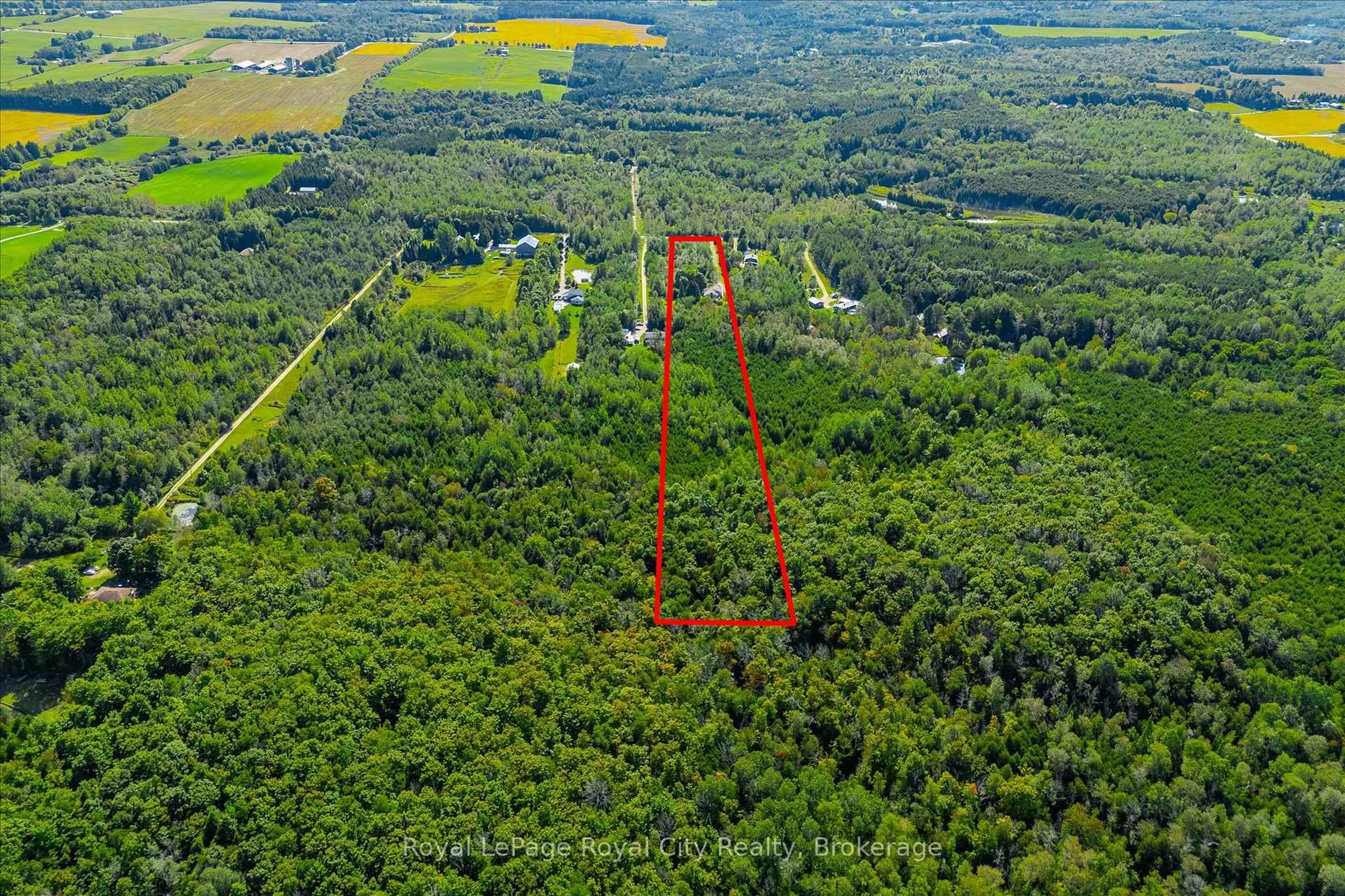 A pic from outside/outdoor area/front of a property/back of a property/a pic from drone, forest/trees view for 6127 First Line, Erin Ontario L0N 1N0