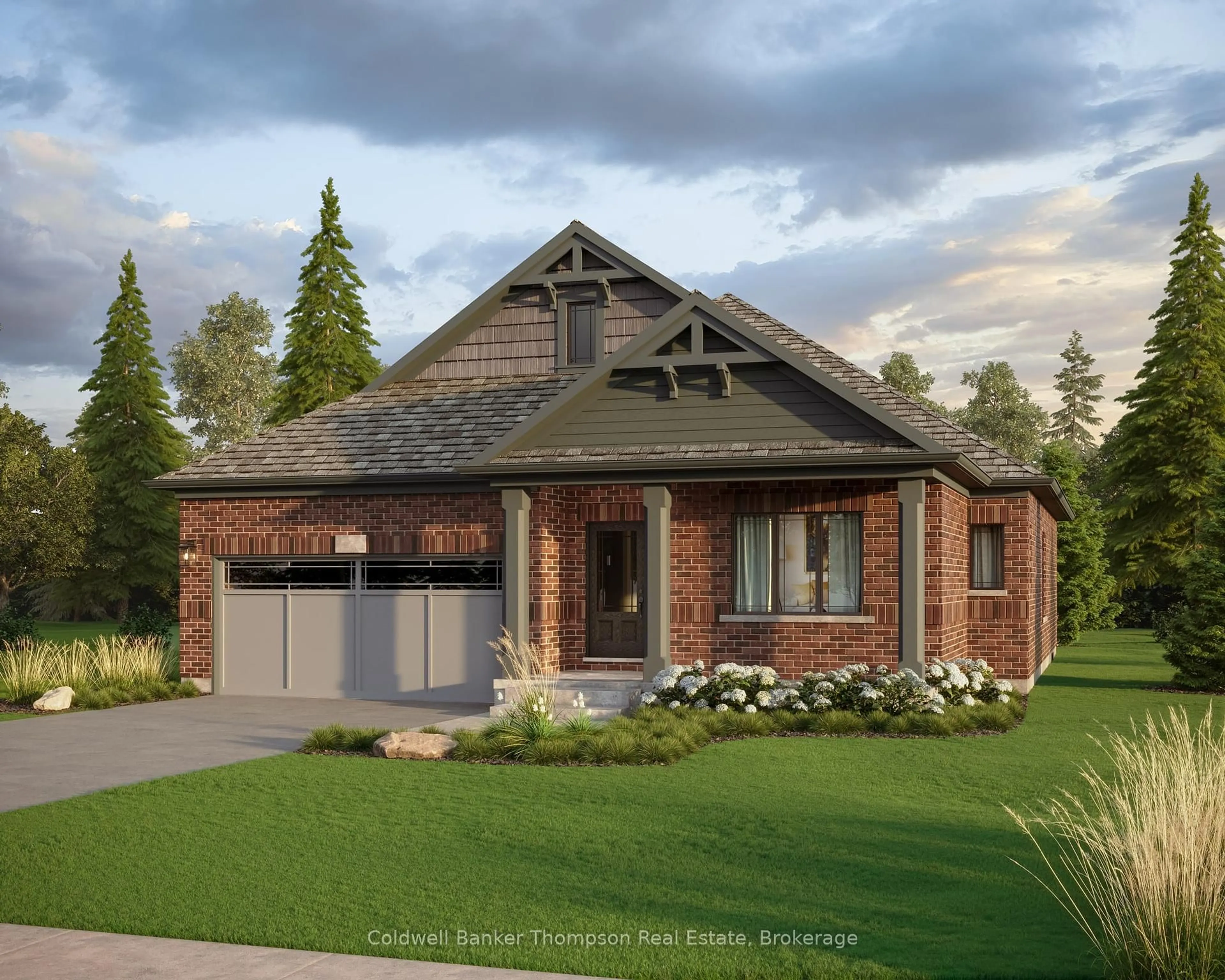 Home with brick exterior material, street for 19 Charles Morley Blvd, Huntsville Ontario P1H 0G5