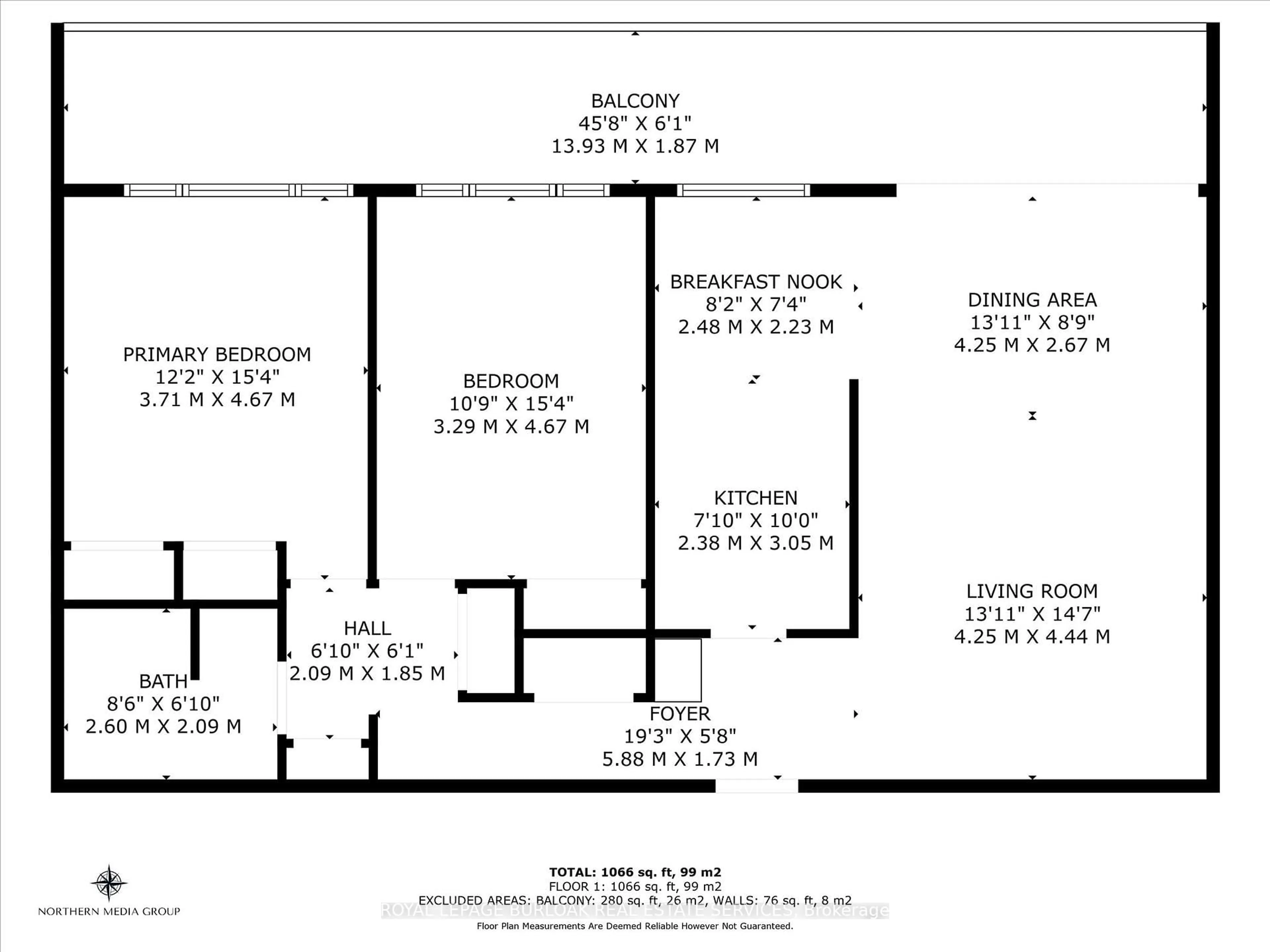 Floor plan for 510 Queenston Rd #306, Hamilton Ontario L8K 1J3