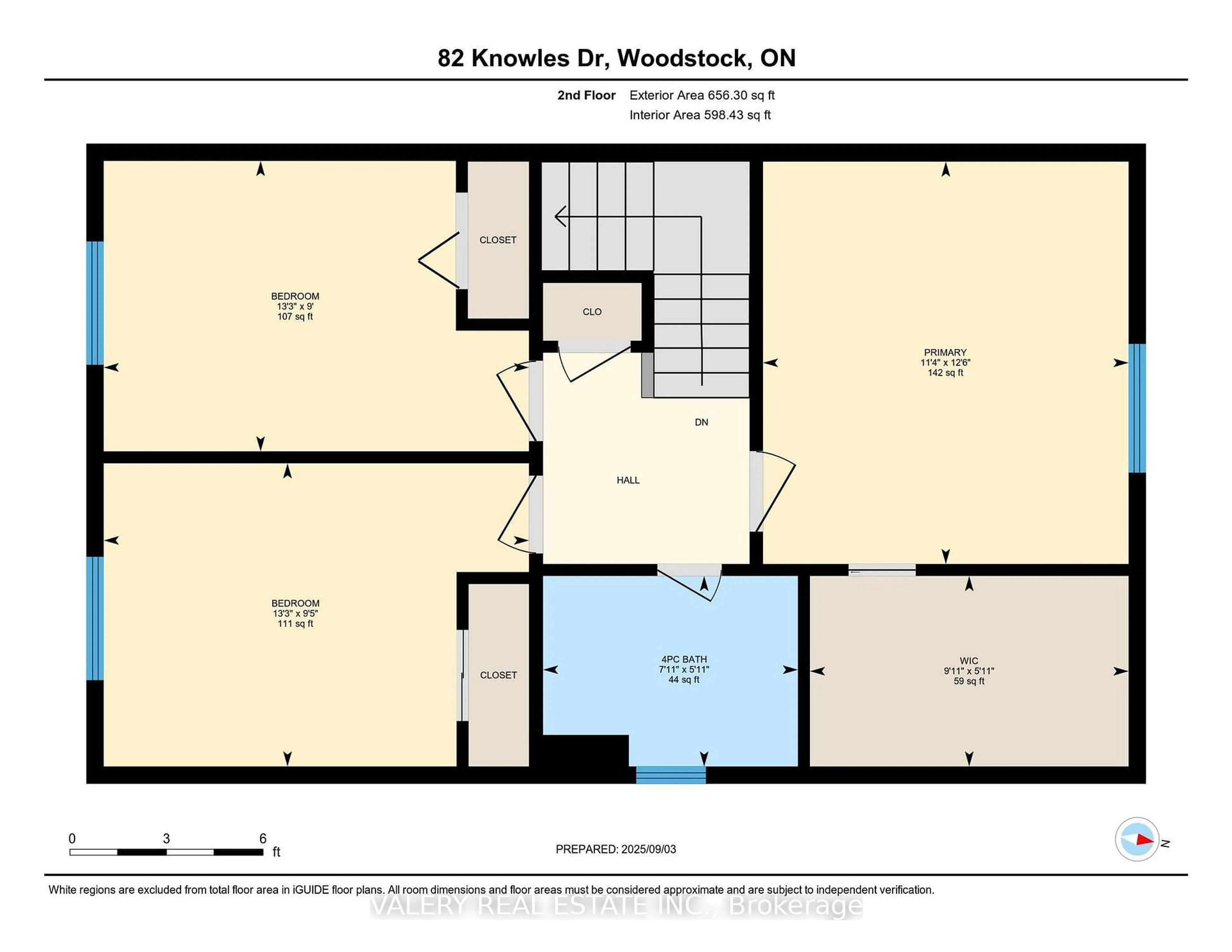 Floor plan for 82 Knowles Dr, Woodstock Ontario N4S 8T8