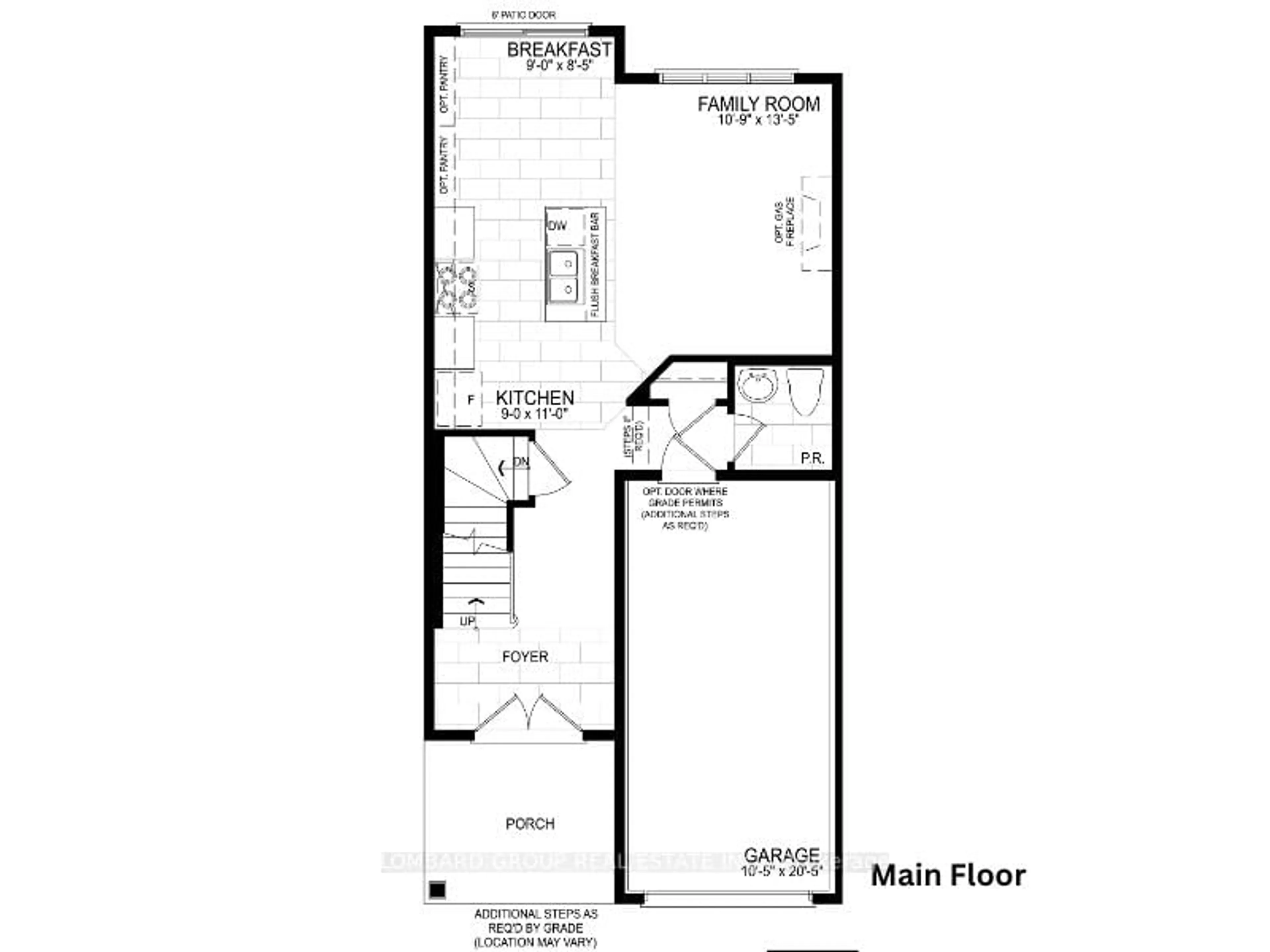 Floor plan for 83 ARNOLD MARSHALL Blvd, Haldimand Ontario N3W 0B4