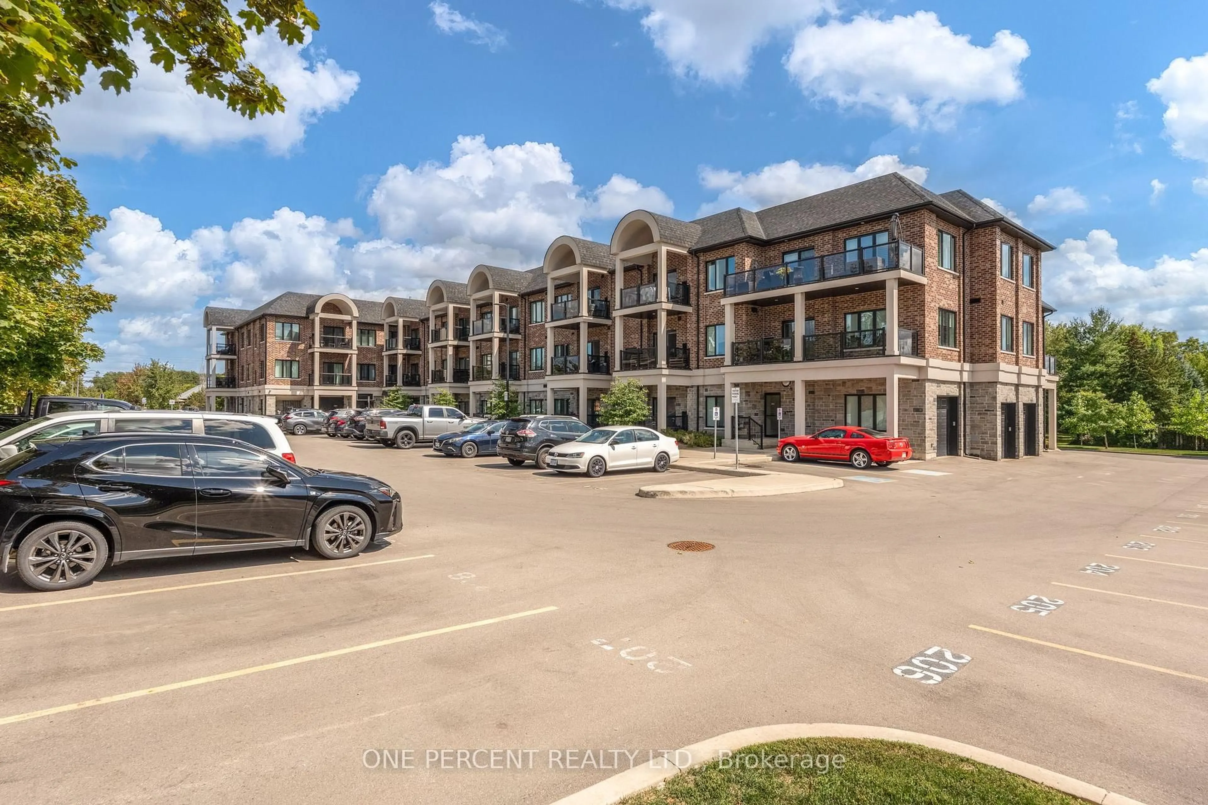 A pic from outside/outdoor area/front of a property/back of a property/a pic from drone, unknown for 2605 Binbrook Rd #202, Hamilton Ontario L0R 1C0