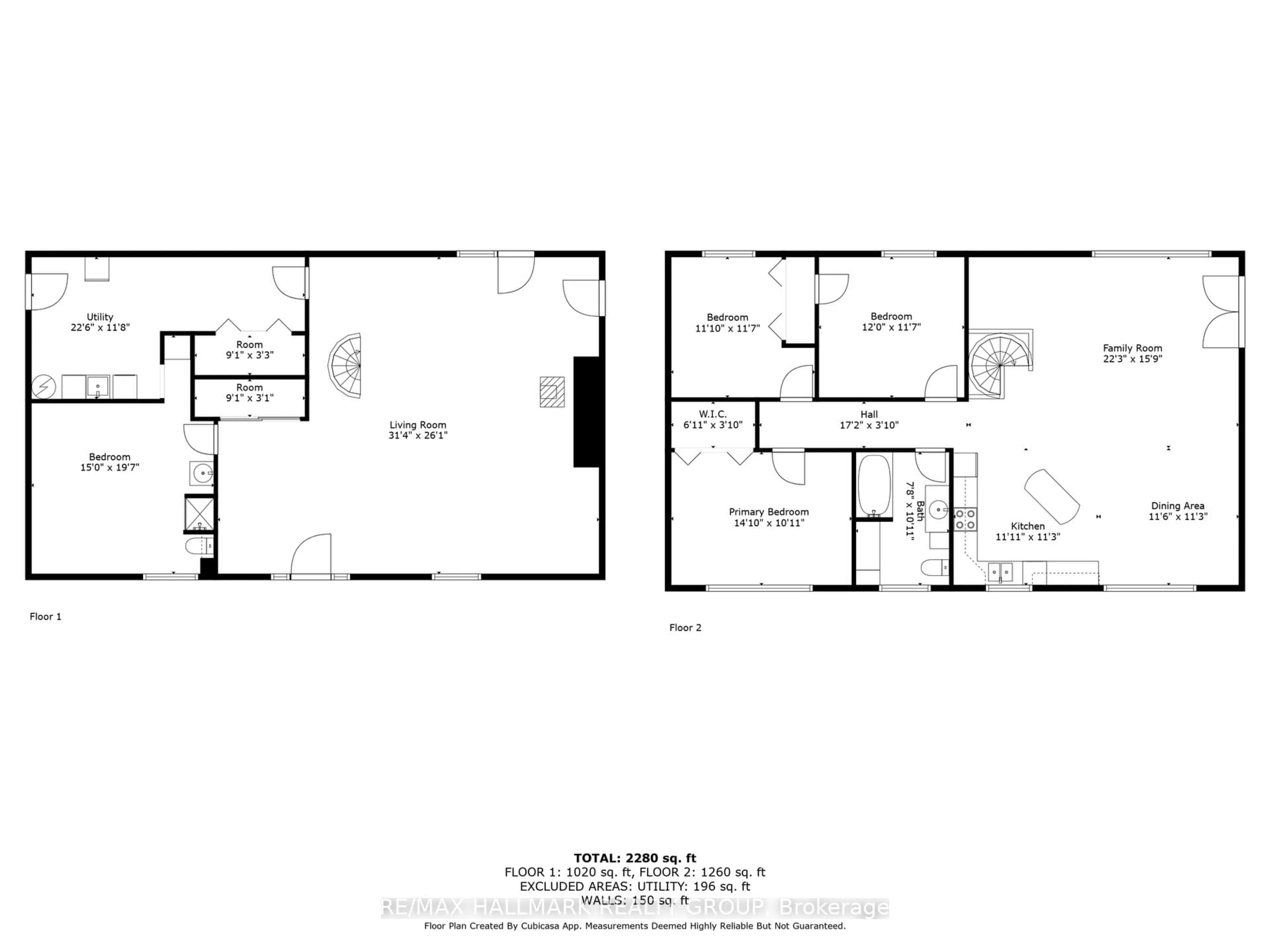 Floor plan for 307 County Rd 5 Rd, Front of Yonge Ontario K0E 1R0