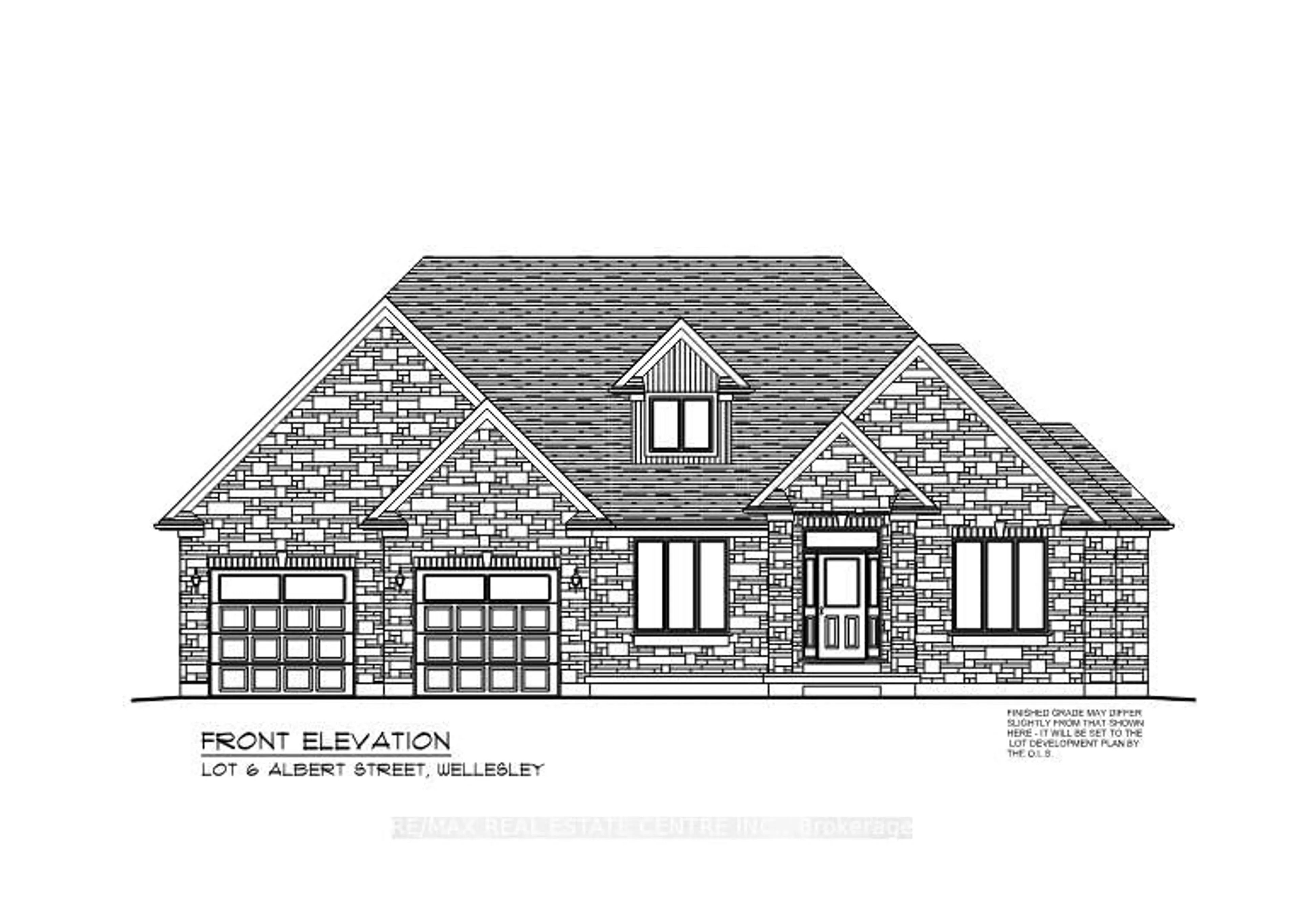Home with brick exterior material, building for 16 Albert St, Wellesley Ontario N0B 1M0