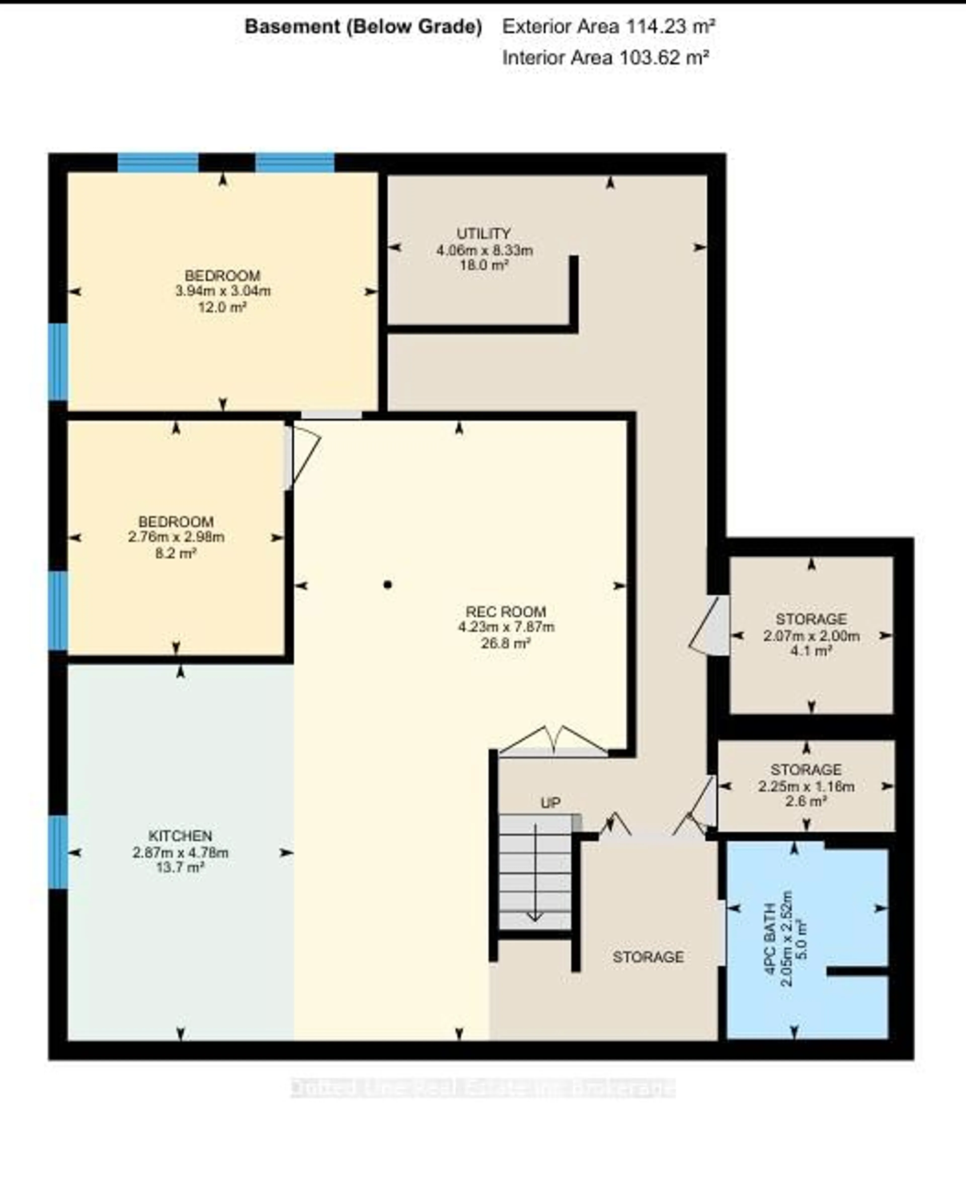 Floor plan for 1424 BURFORD-DELHI Townline, Norfolk Ontario N0E 1R0