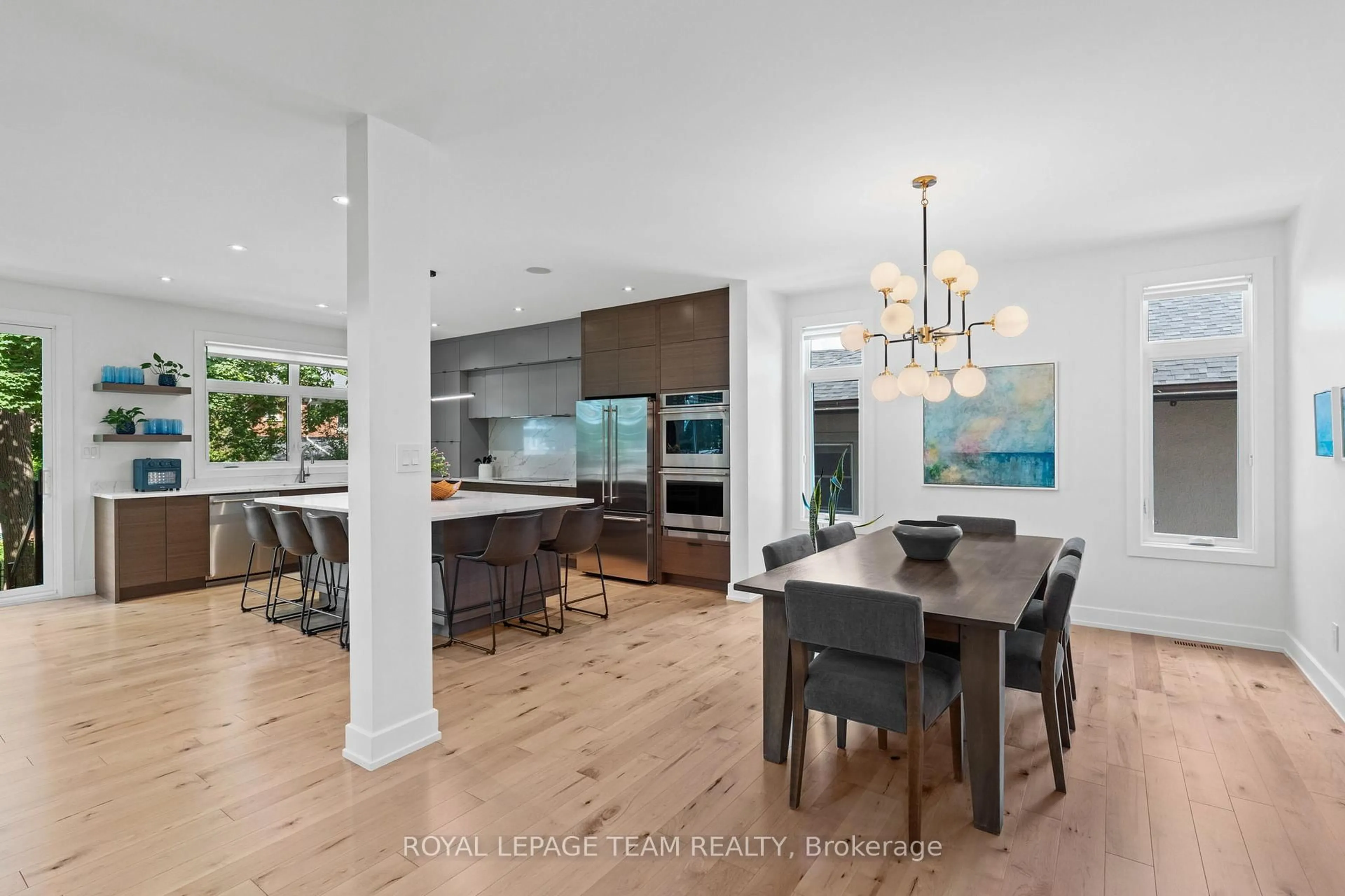 Open concept kitchen, unknown for 73 Kenora St, Ottawa Ontario K1Y 3K9