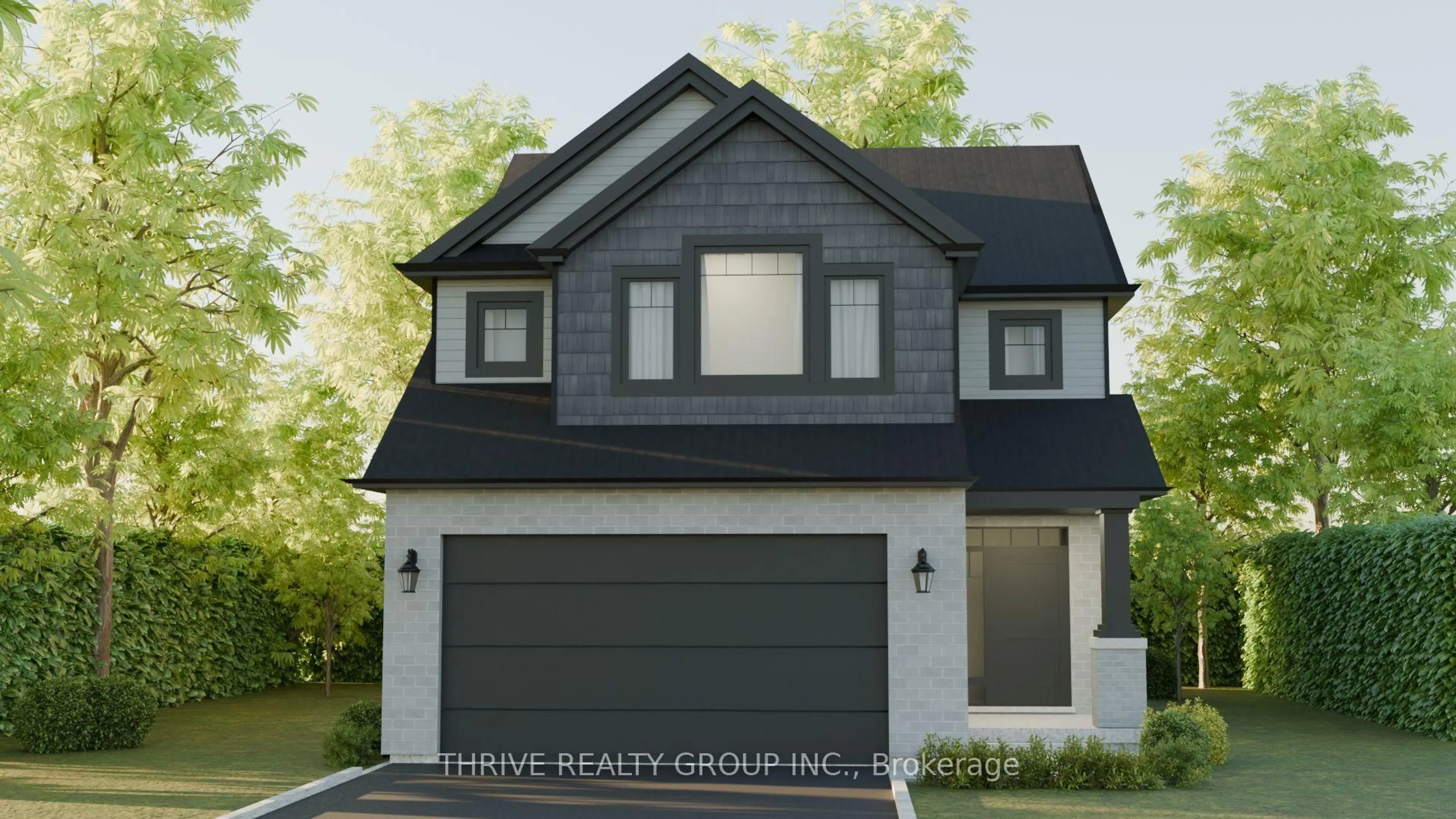 Home with vinyl exterior material, street for 2400 Jordan Blvd, London North Ontario N6G 3R5