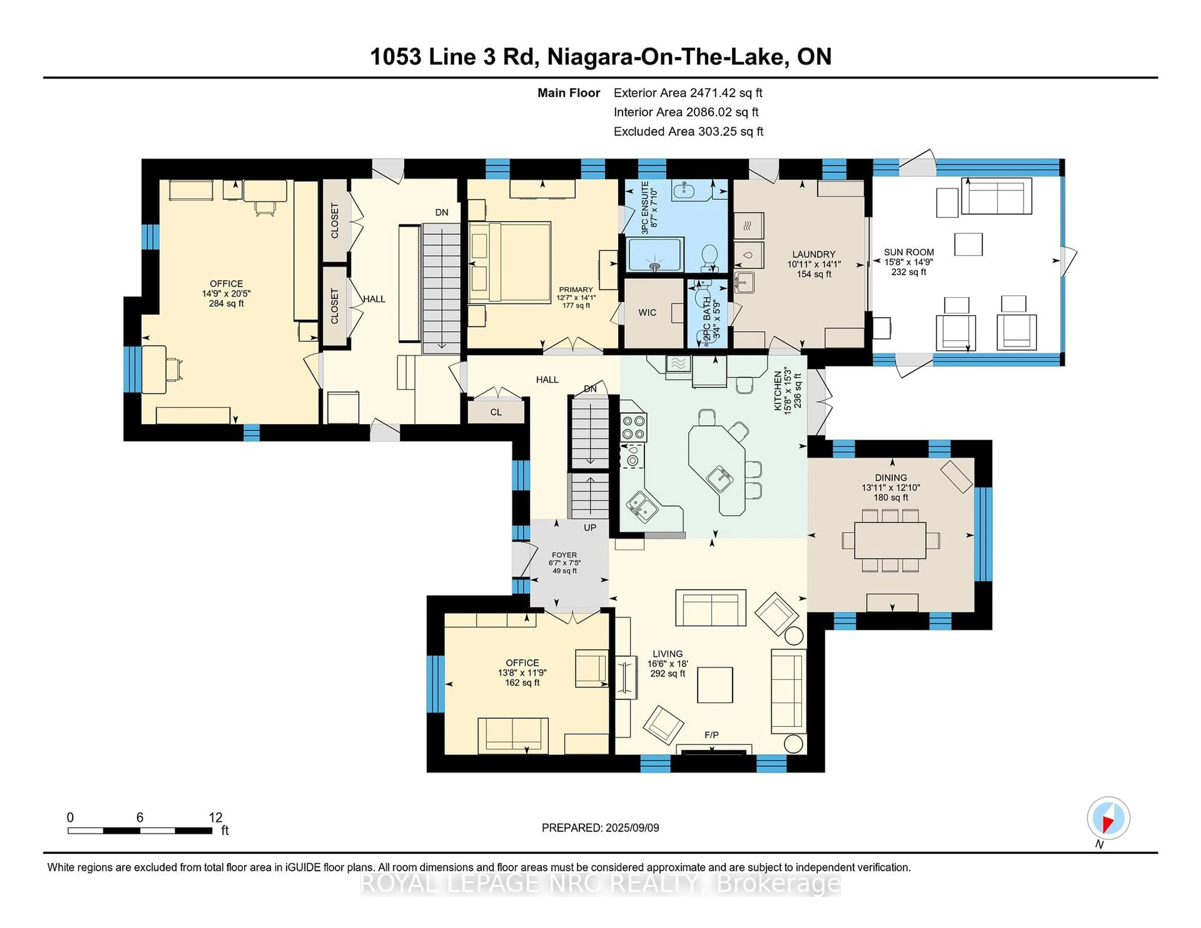 Floor plan for 1053 Line 3 Rd, Niagara-on-the-Lake Ontario L0S 1J0