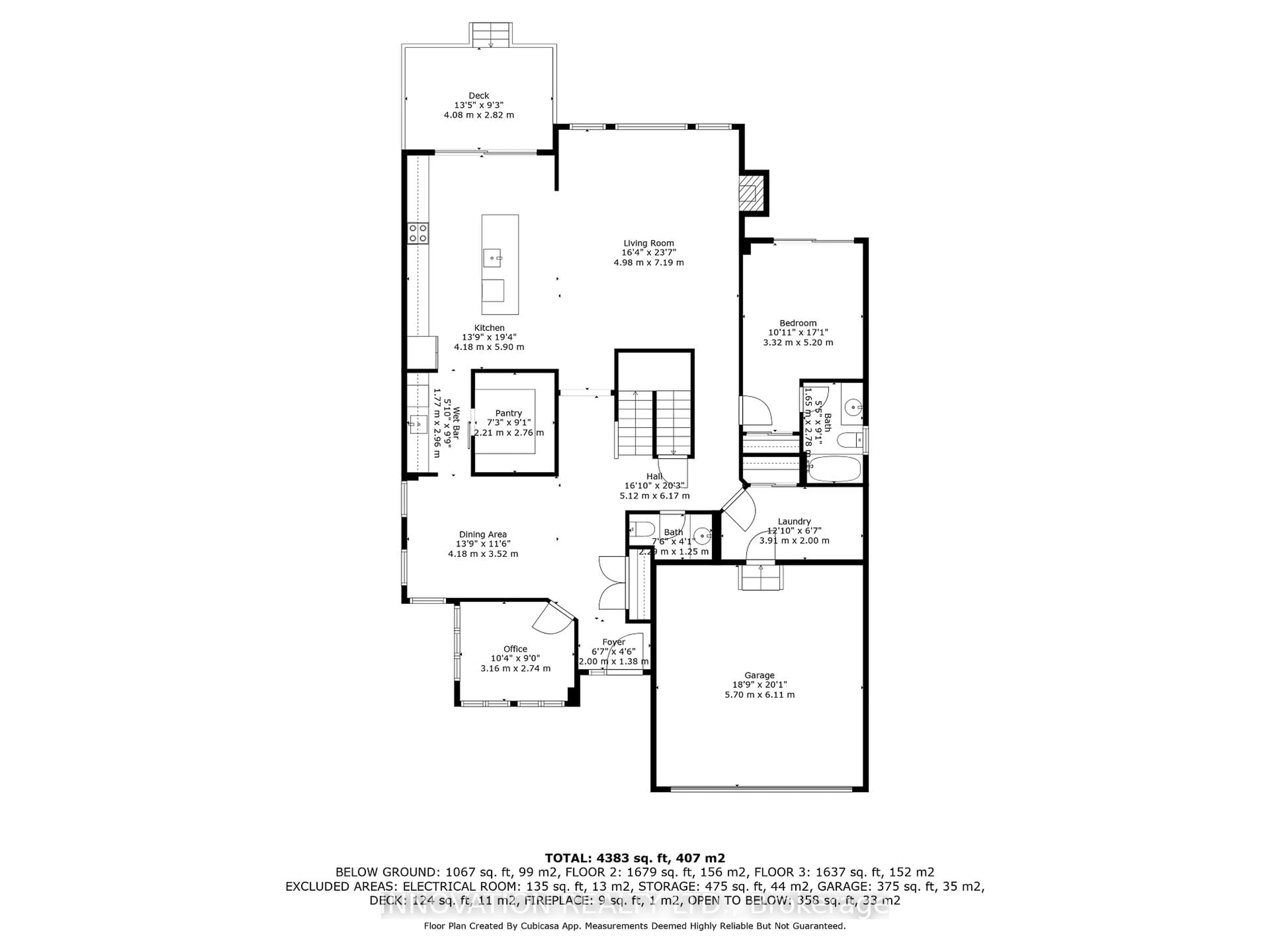 Floor plan for 1982 Cessna Private, Carp Ontario K0A 1L0