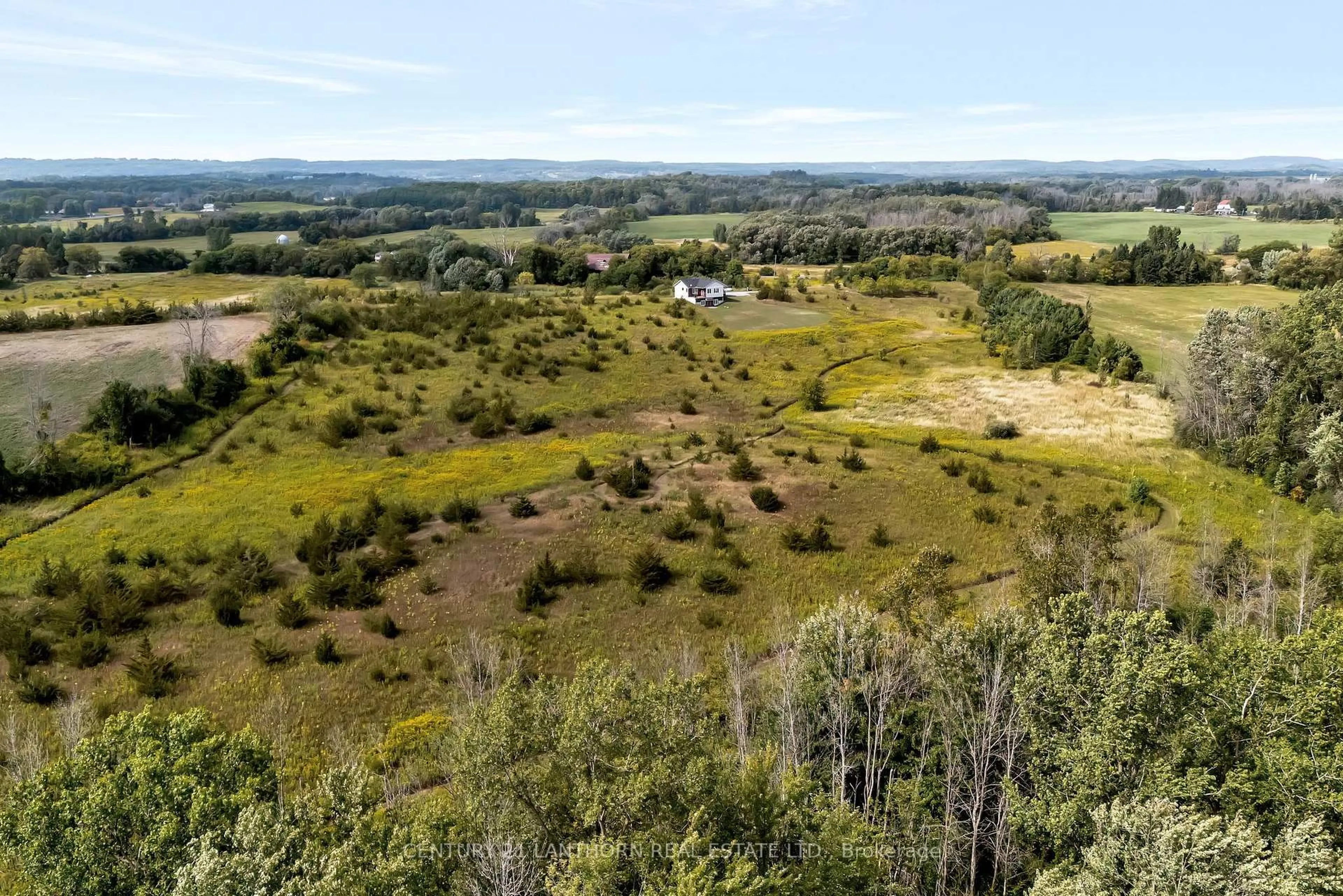 A pic from outside/outdoor area/front of a property/back of a property/a pic from drone, forest/trees view for 581 Frankford Rd, Quinte West Ontario K0K 2B0
