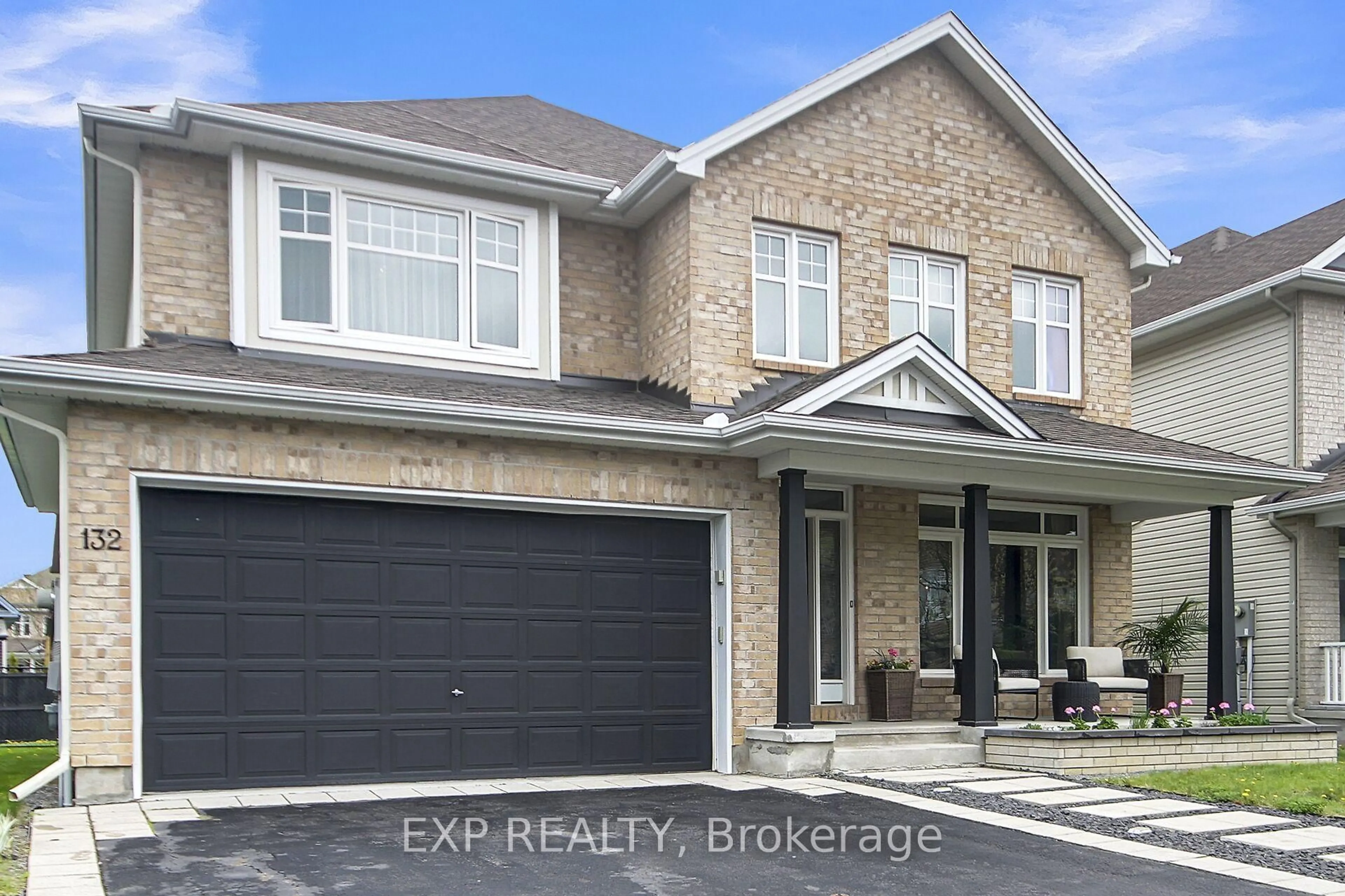 Home with brick exterior material, street for 132 Gracewood Cres, Ottawa Ontario K1T 0J5