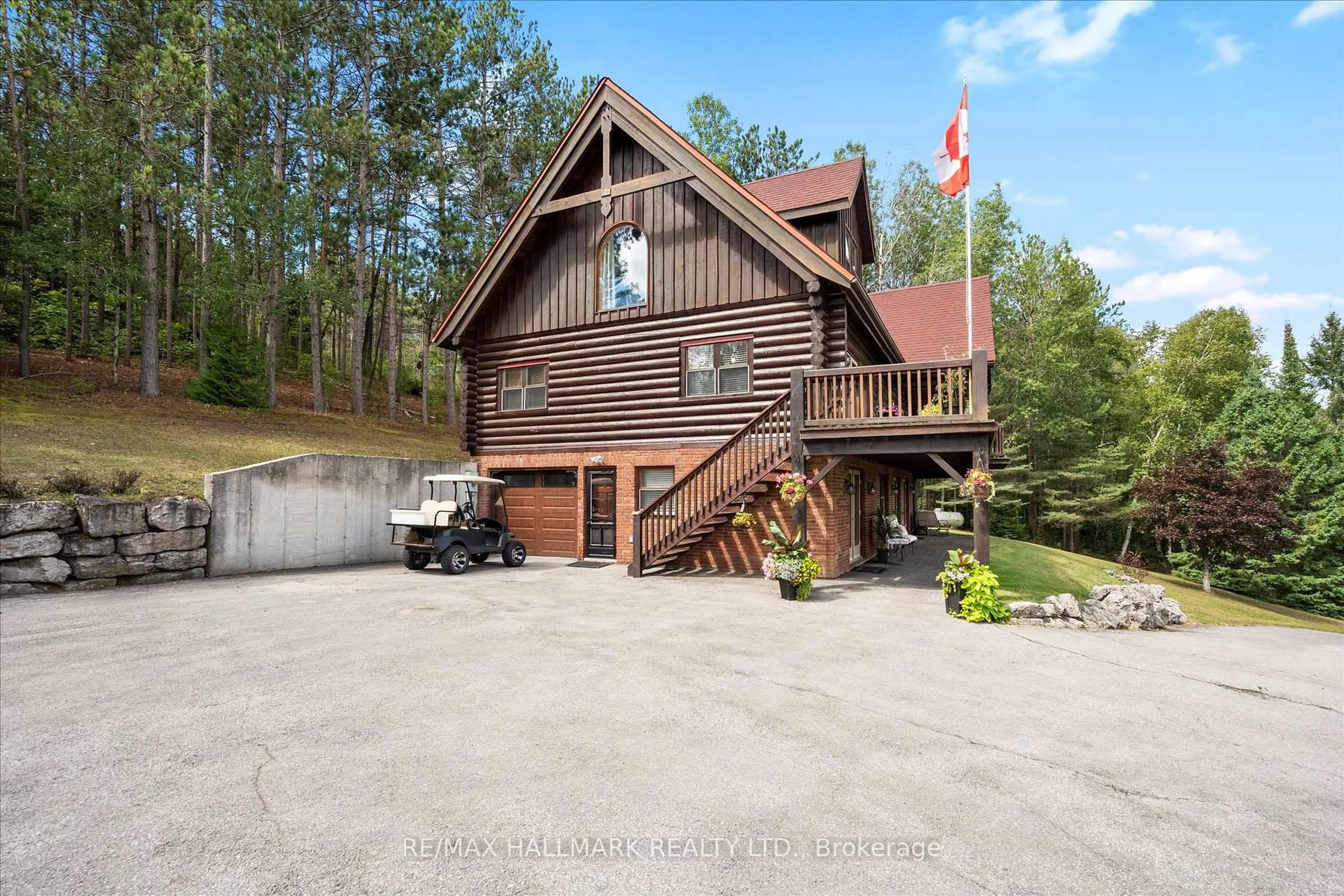 Indoor garage for 67 Telecom Rd, Kawartha Lakes Ontario L0A 1K0