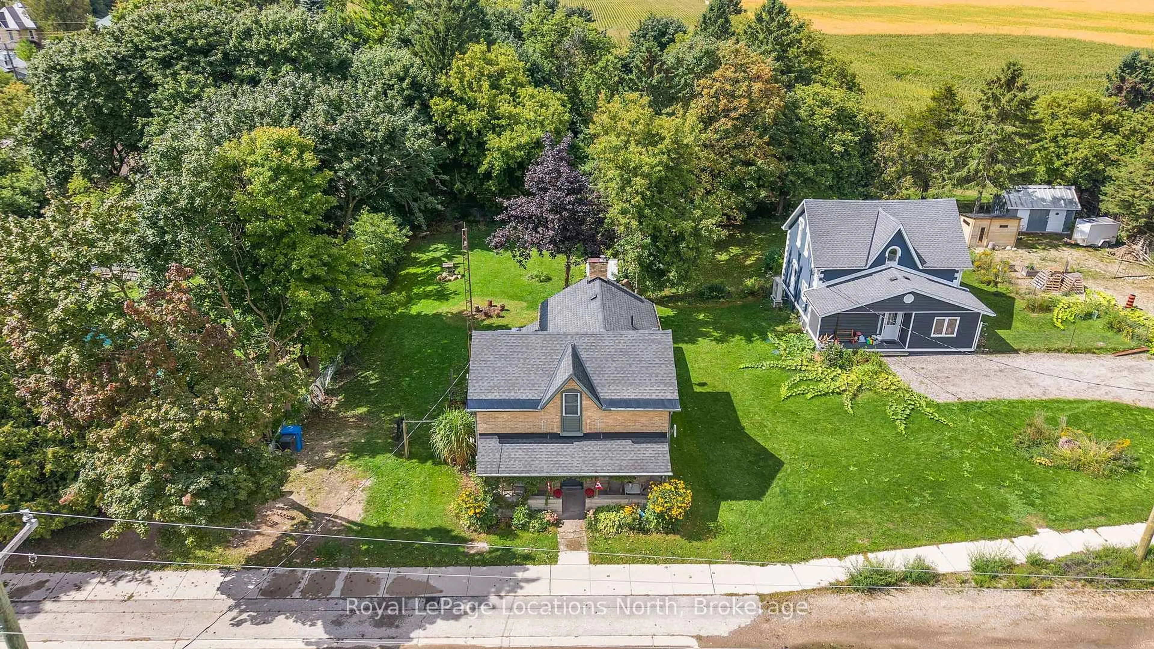 A pic from outside/outdoor area/front of a property/back of a property/a pic from drone, unknown for 392082 Grey 109 Rd, Southgate Ontario N0G 2A0