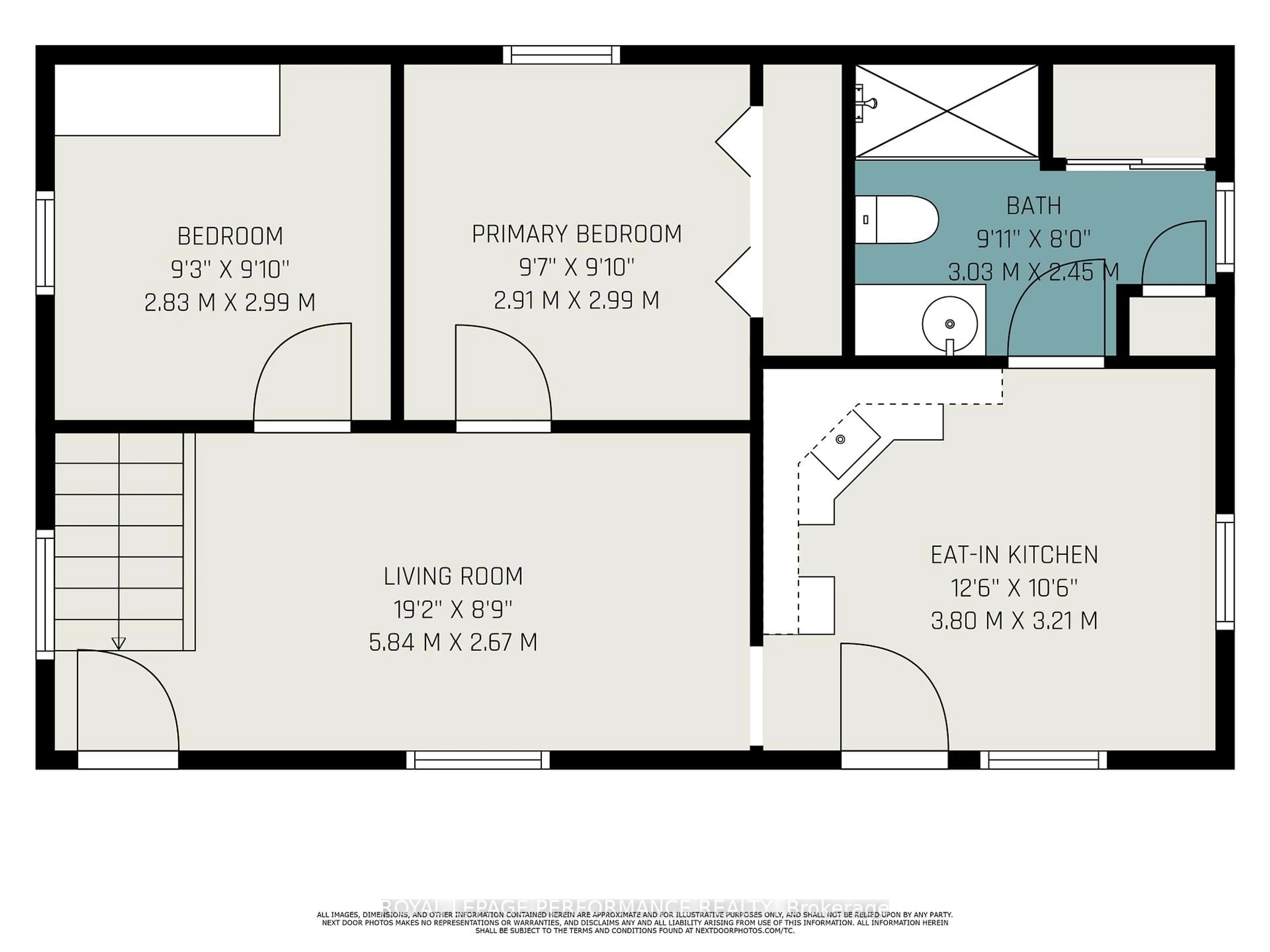 Floor plan for 345 Lemoine St, Ottawa Ontario K1L 6T7