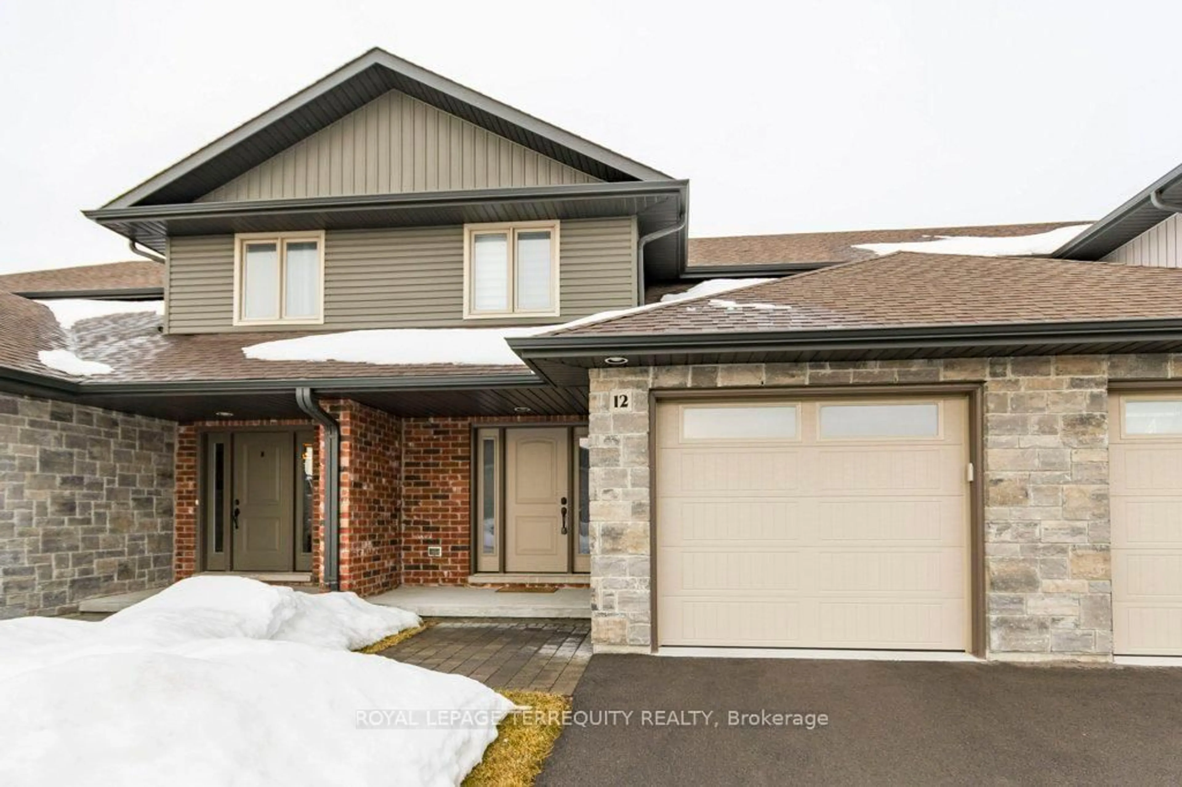 Home with brick exterior material, street for 12 Cedar Park Cres, Quinte West Ontario K8V 0J2