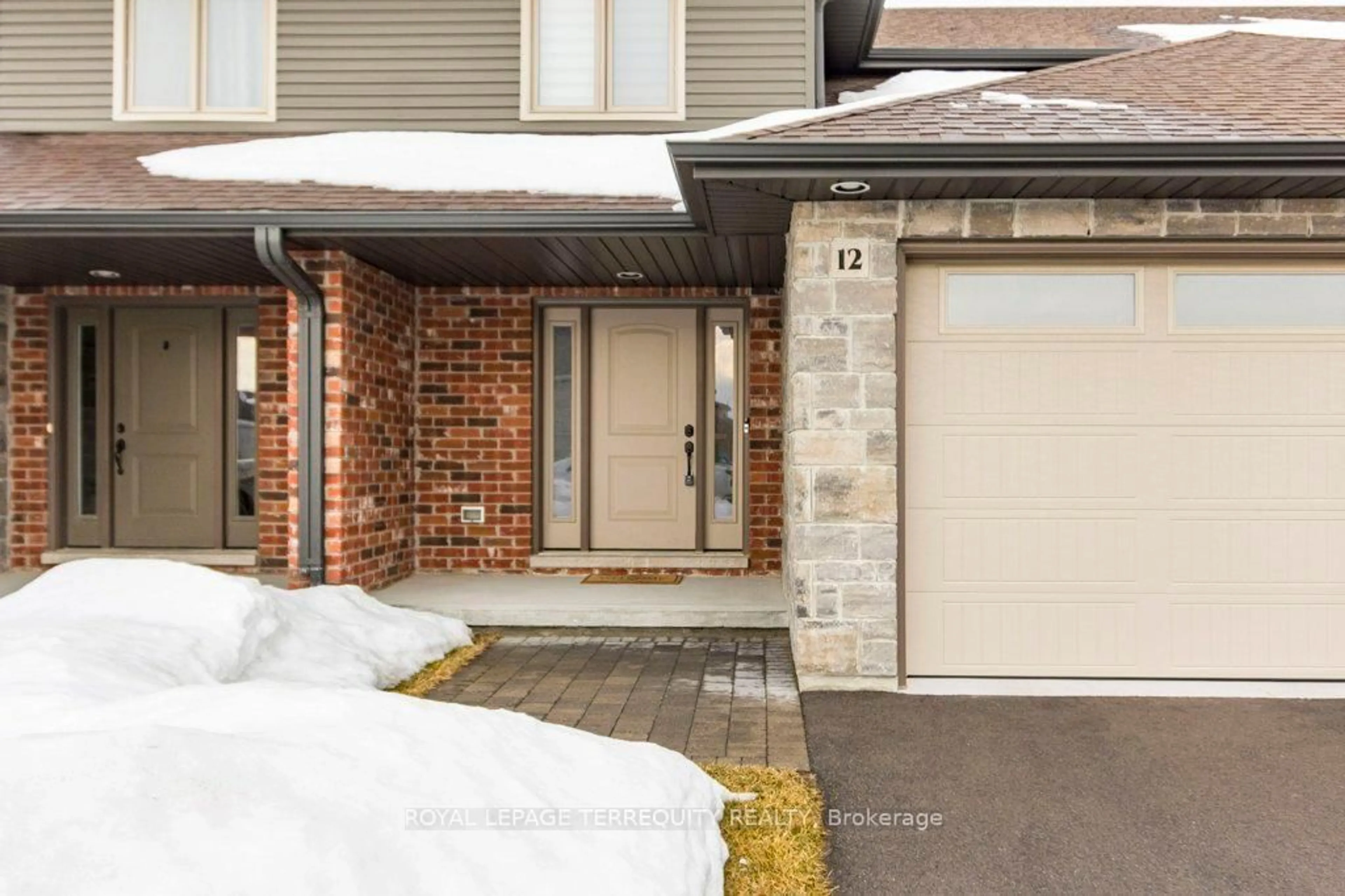 Home with brick exterior material, street for 12 Cedar Park Cres, Quinte West Ontario K8V 0J2
