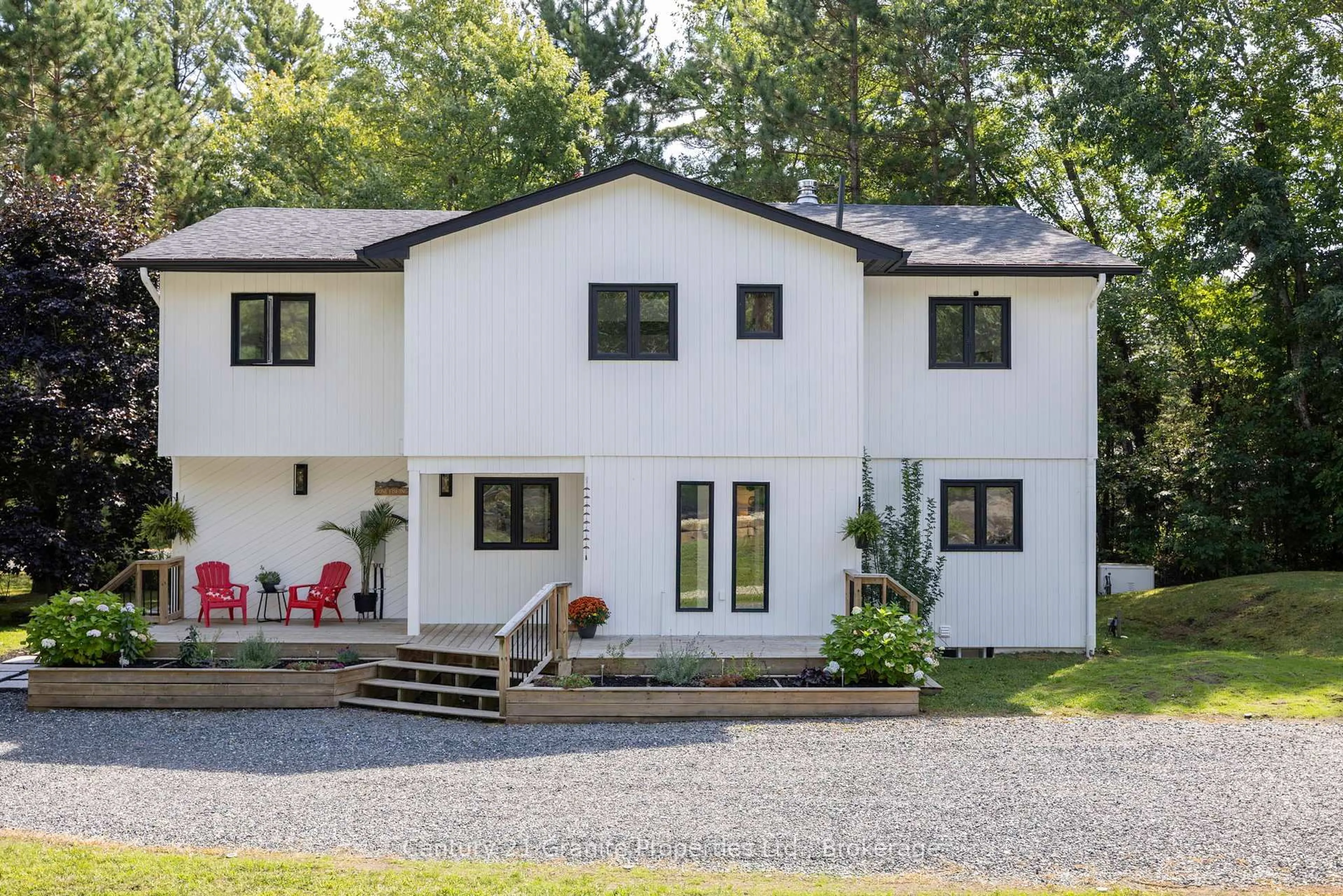 Home with vinyl exterior material, street for 8 Bartlett Dr, Seguin Ontario P2A 2W8