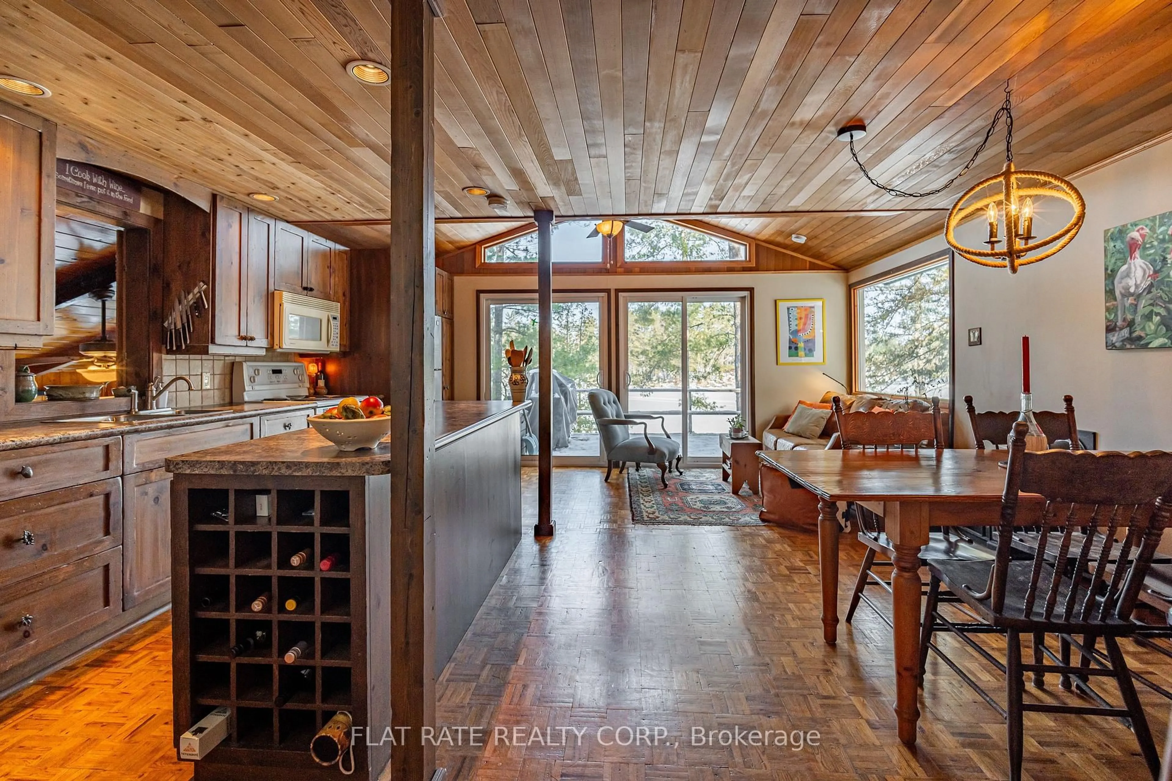 Open concept kitchen, unknown for 2711 Channel View Lane, Selwyn Ontario K0L 2H0