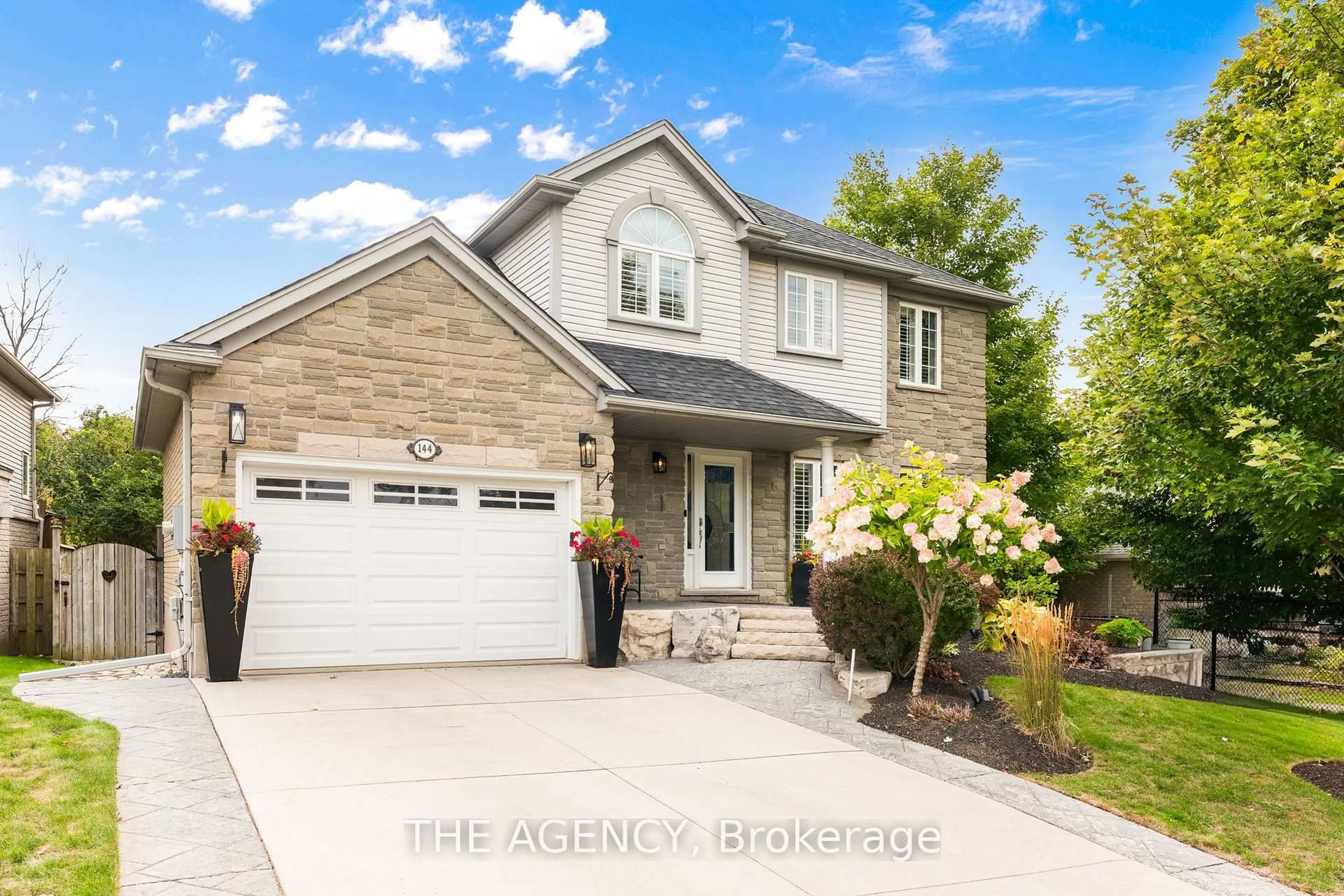 Home with brick exterior material, street for 144 Endeavour Dr, Cambridge Ontario N3C 4C9