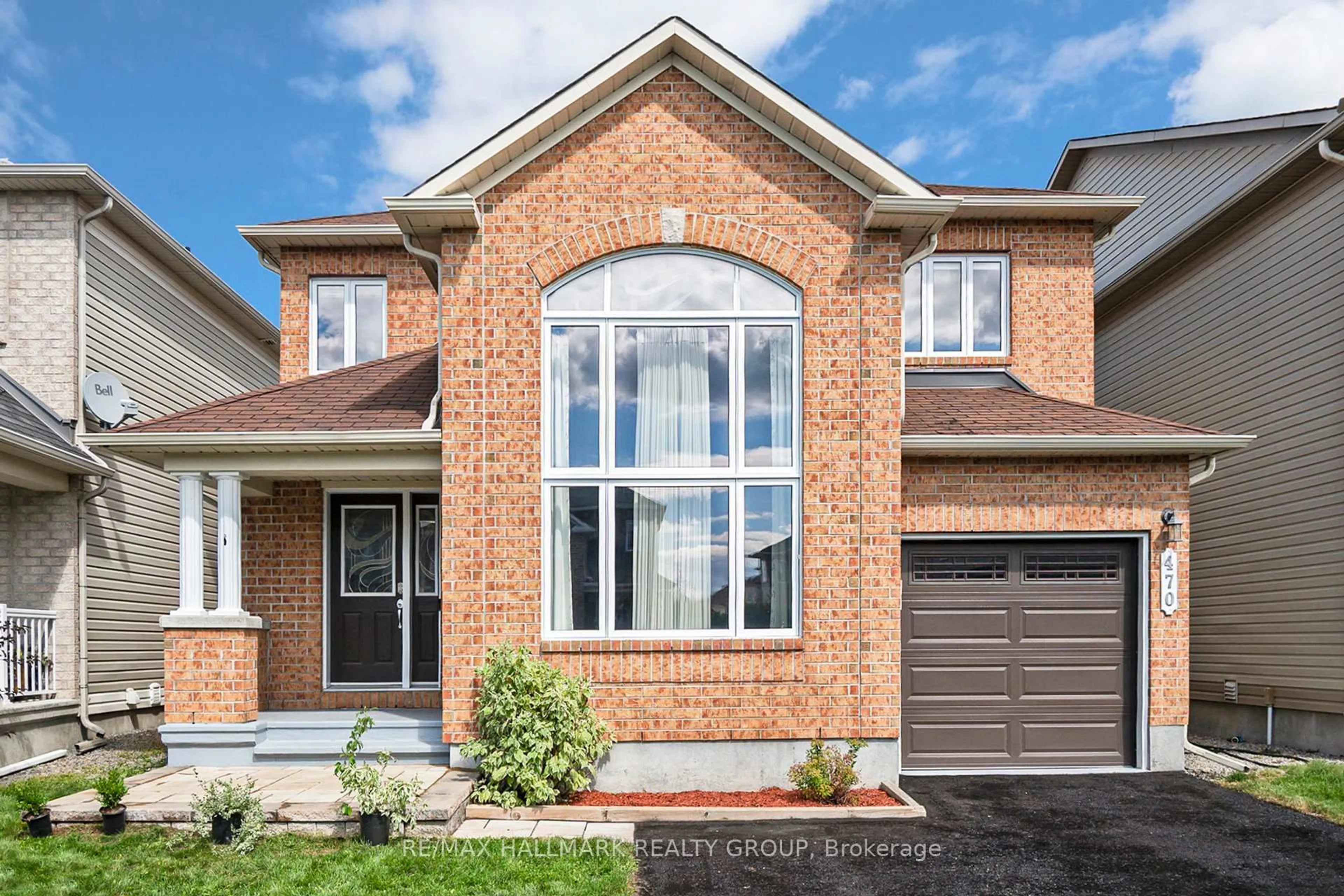 Home with brick exterior material, street for 470 Frank Cauley Way, Orleans Ontario K4A 0L5