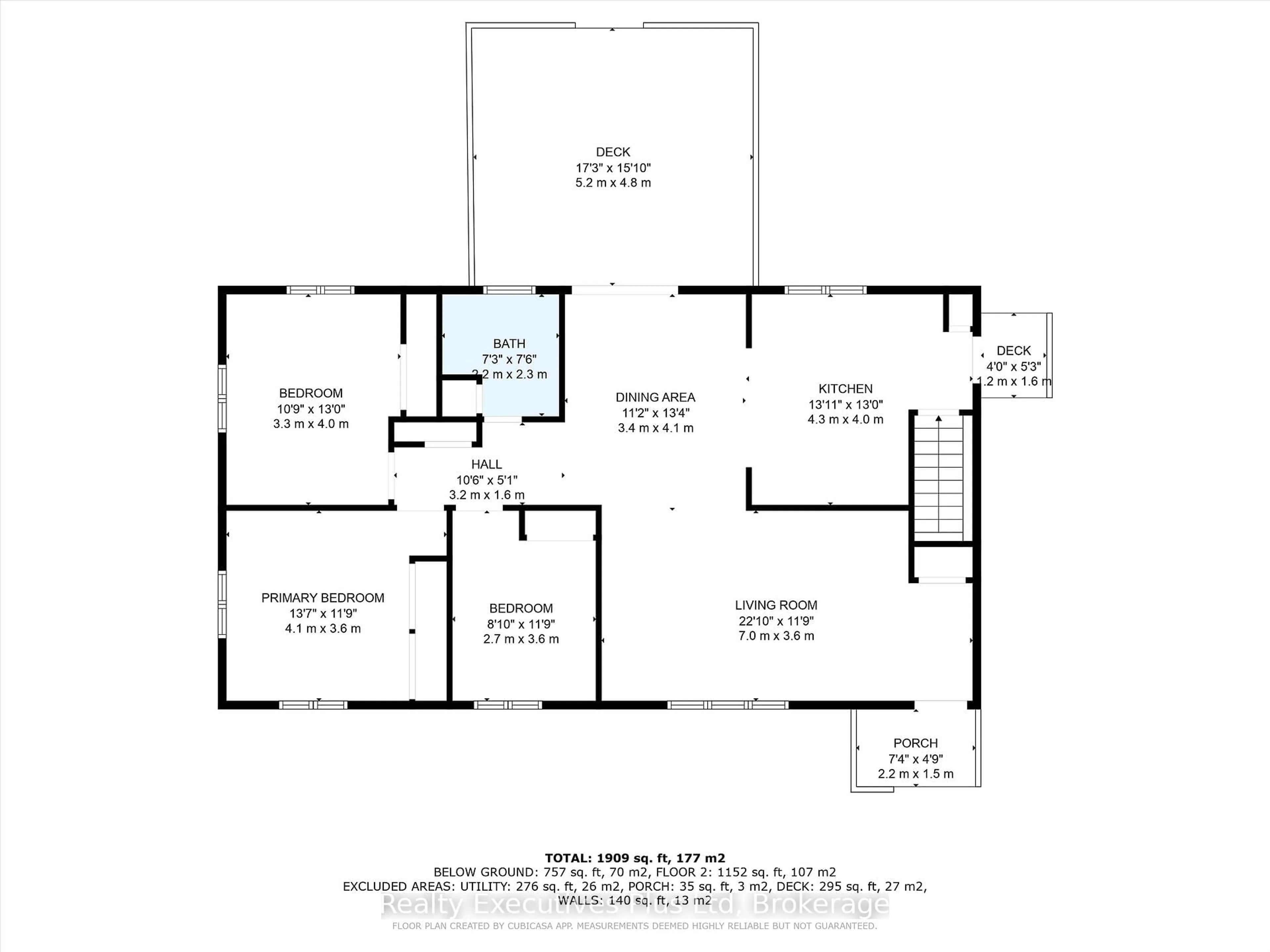 Floor plan for 31 Park St, Sundridge Ontario P0A 1Z0