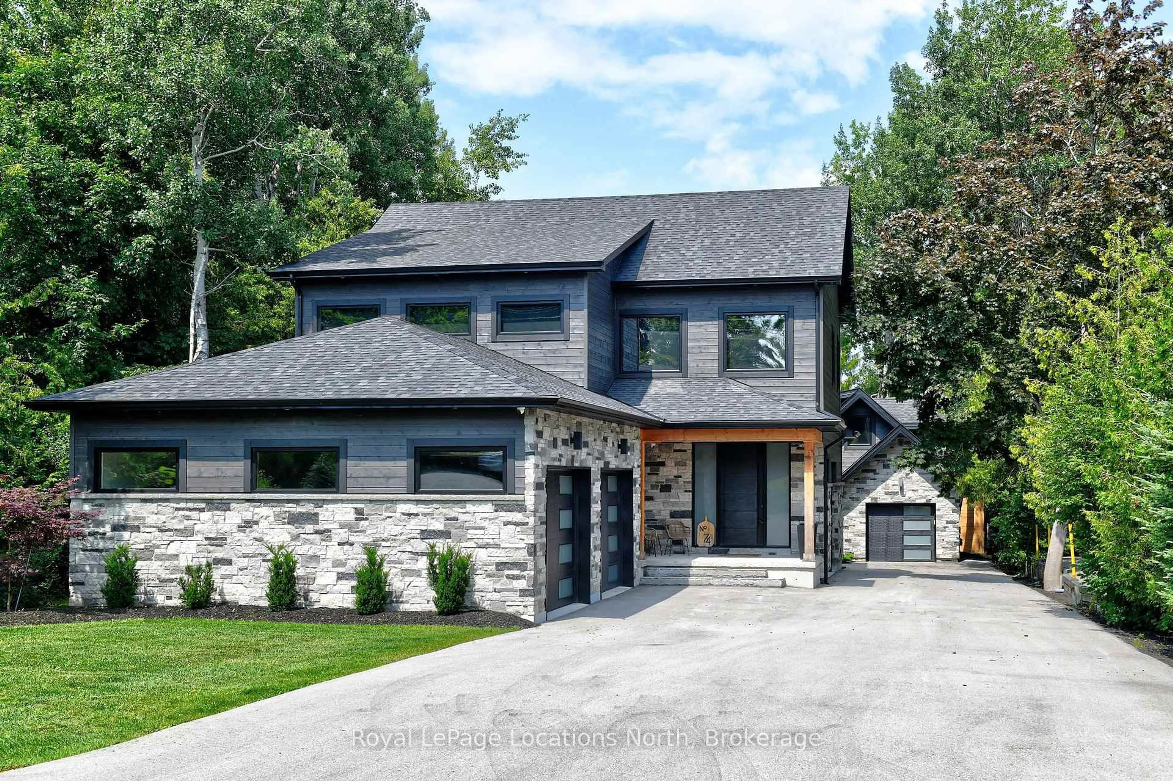 Home with brick exterior material, street for 74 Arthur St, Blue Mountains Ontario N0H 2P0