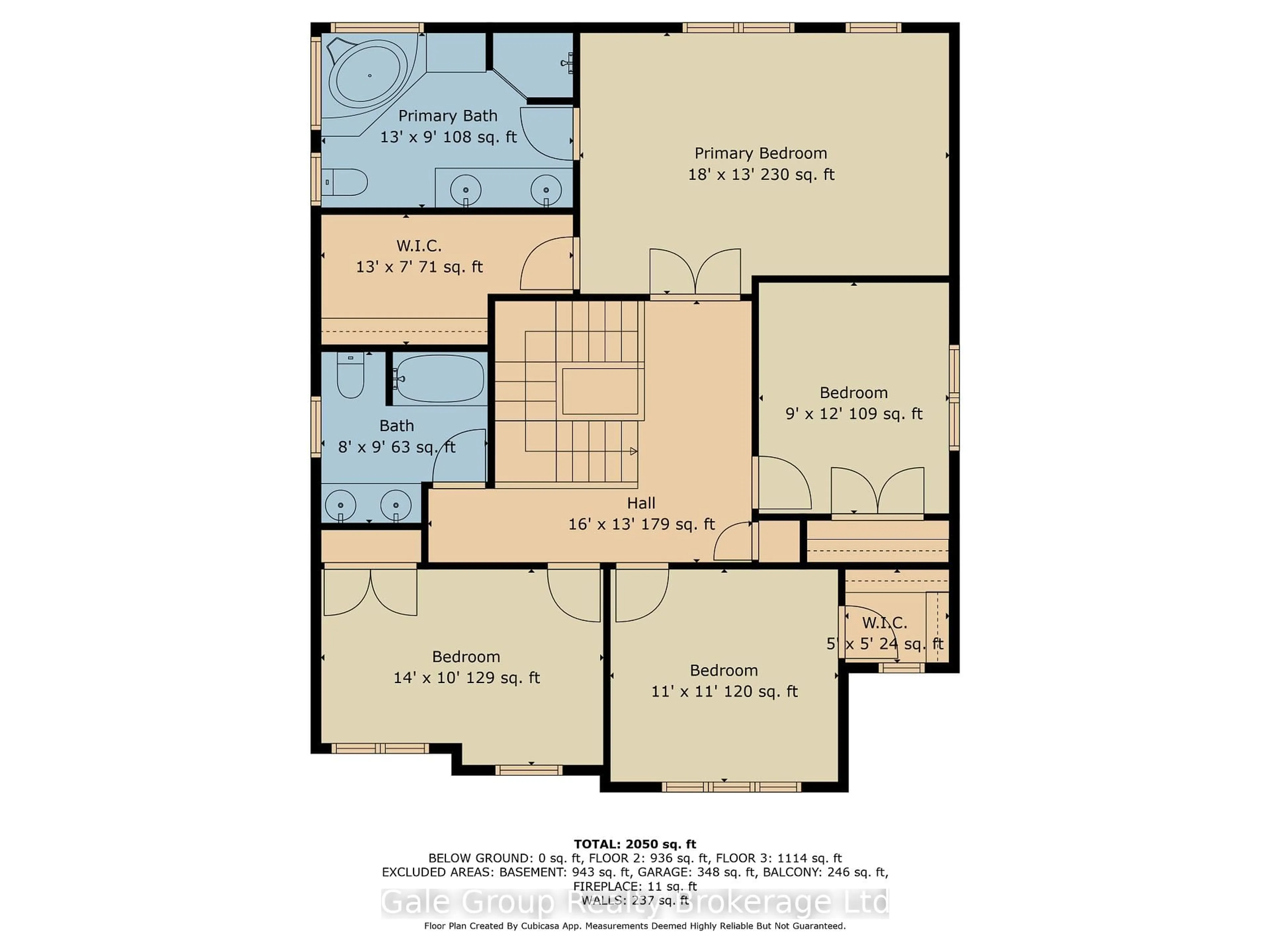 Floor plan for 25 Howard Marshall St, North Dumfries Ontario N0B 1E0
