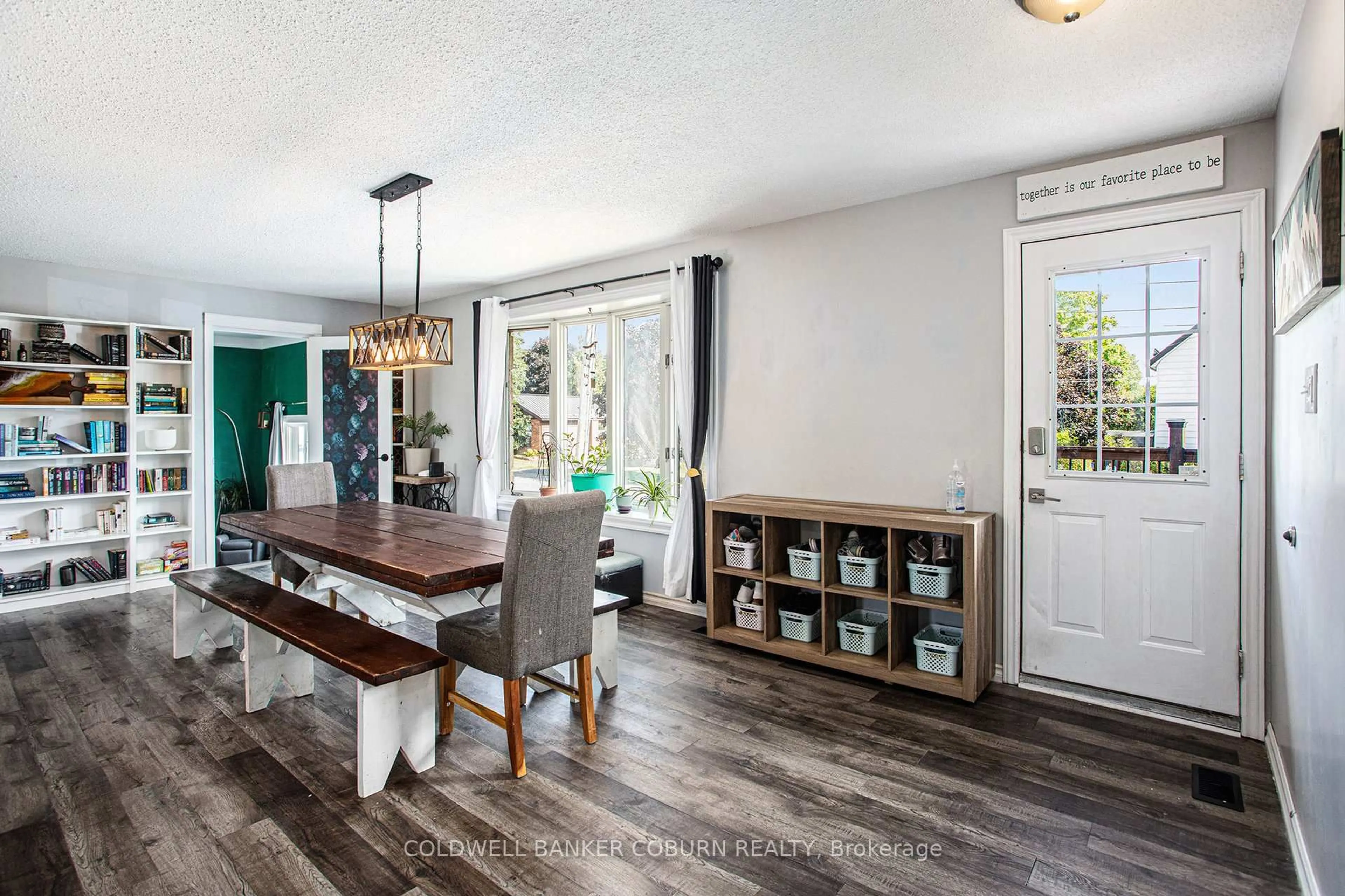 Open concept kitchen, wood/laminate floor for 41 Hummel St, North Dundas Ontario K0C 1H0